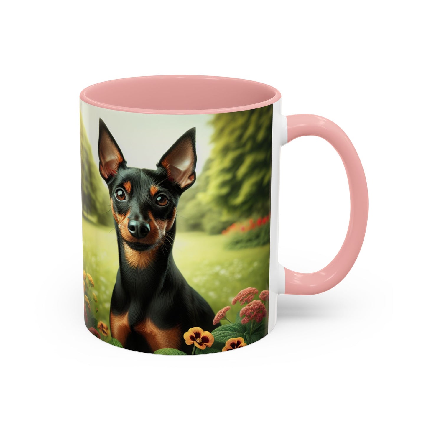 Manchester Terrier Accent Coffee Mug - Perfect Gift for Dog Lovers