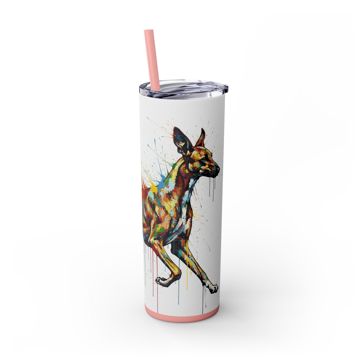 Azawakh Tumbler with Straw, 20oz