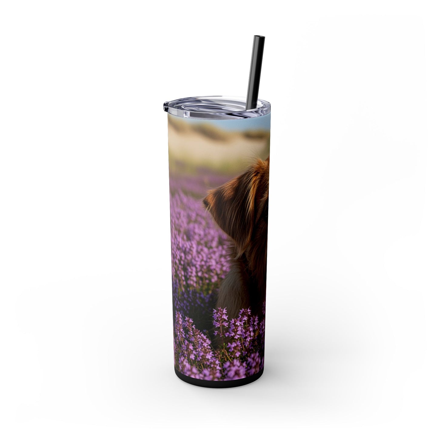 Griffon Bruxellois Tumbler with Straw, 20oz