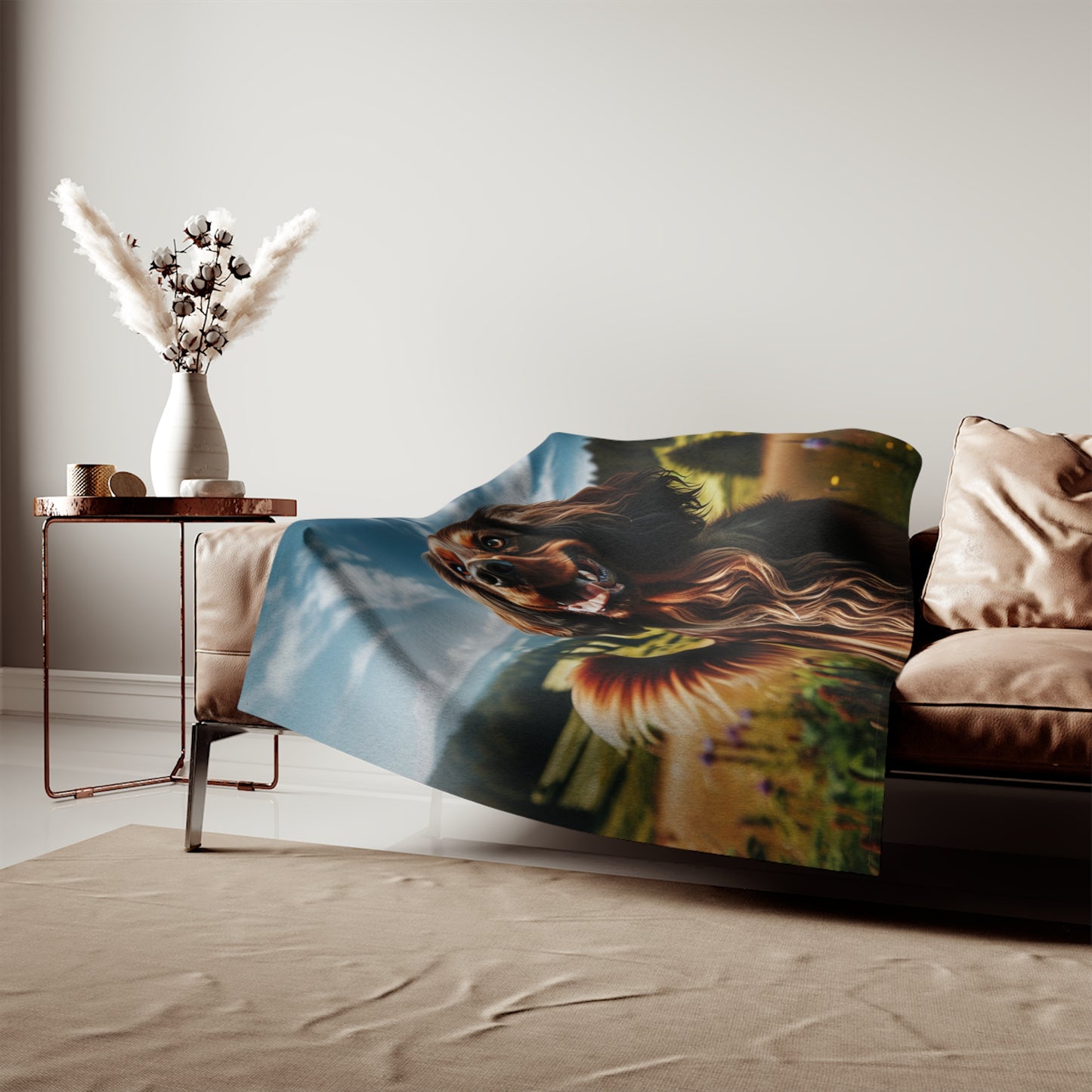 Deutscher Wachtelhund Sweatshirt Blanket