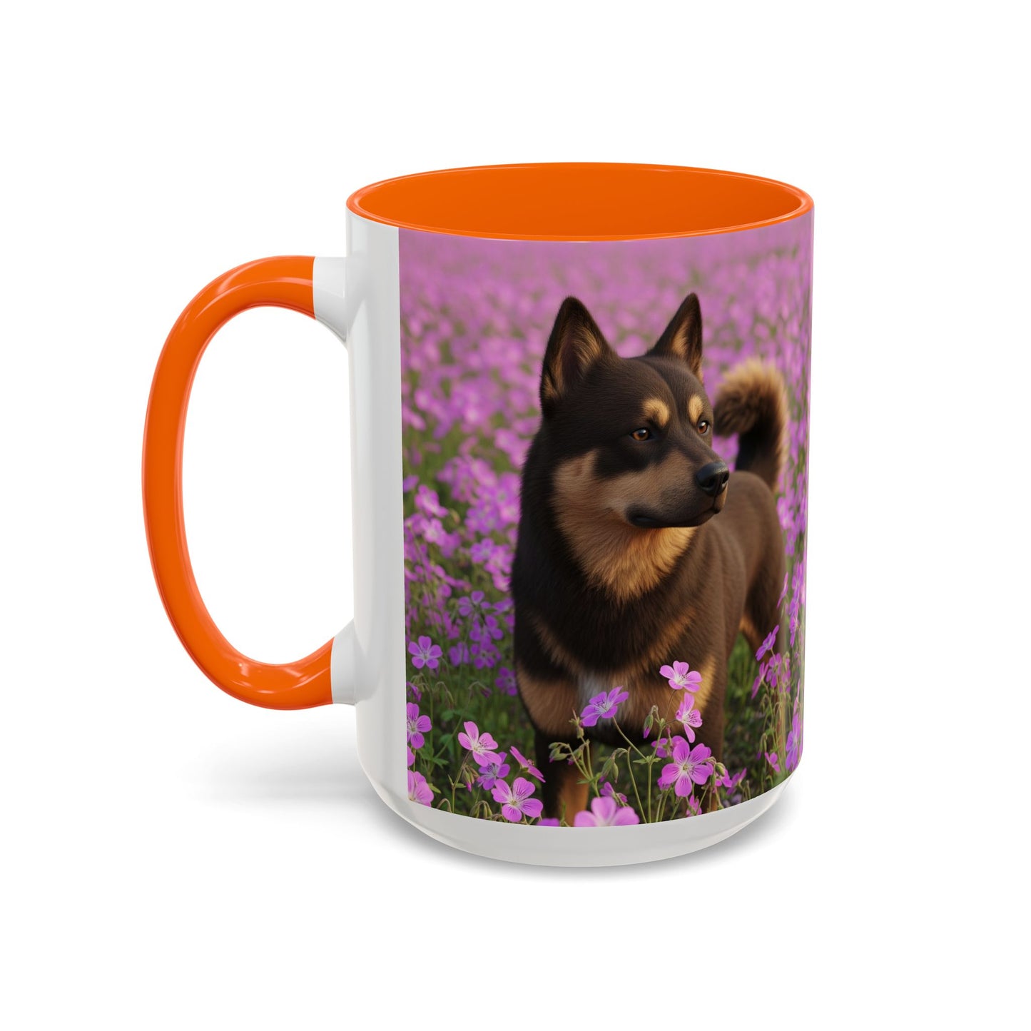 Cadabomb Okami Accent Coffee Mug - Perfect Gift for Dog Lovers