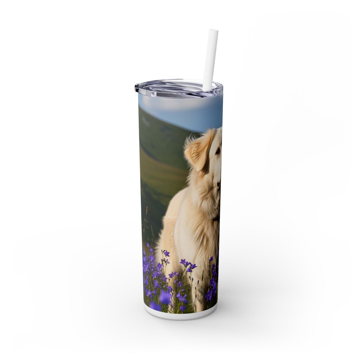 Romanian Carpathian Shepherd Tumbler with Straw, 20oz