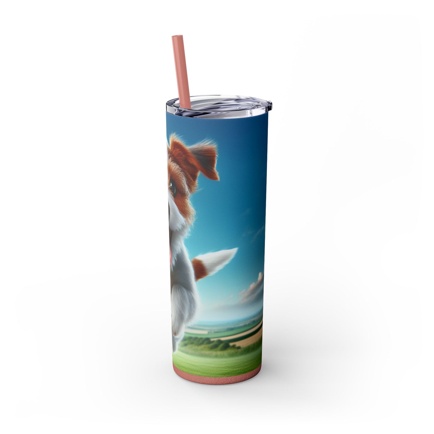 Russell Terrier Tumbler with Straw, 20oz