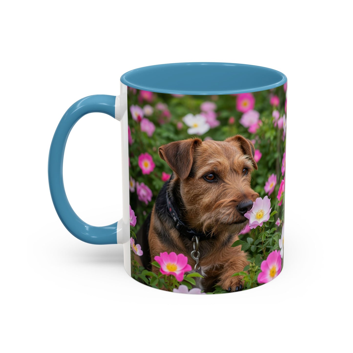 Teddy Roosevelt Terrier Accent Coffee Mug - Perfect Gift for Dog Lovers