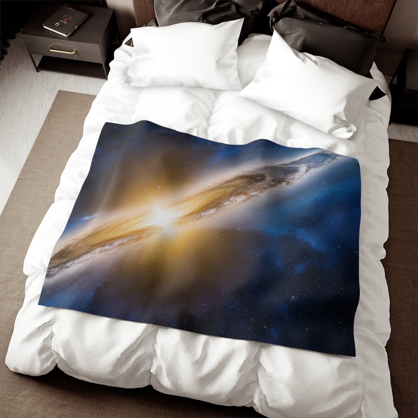 North Star Sweatshirt Blanket
