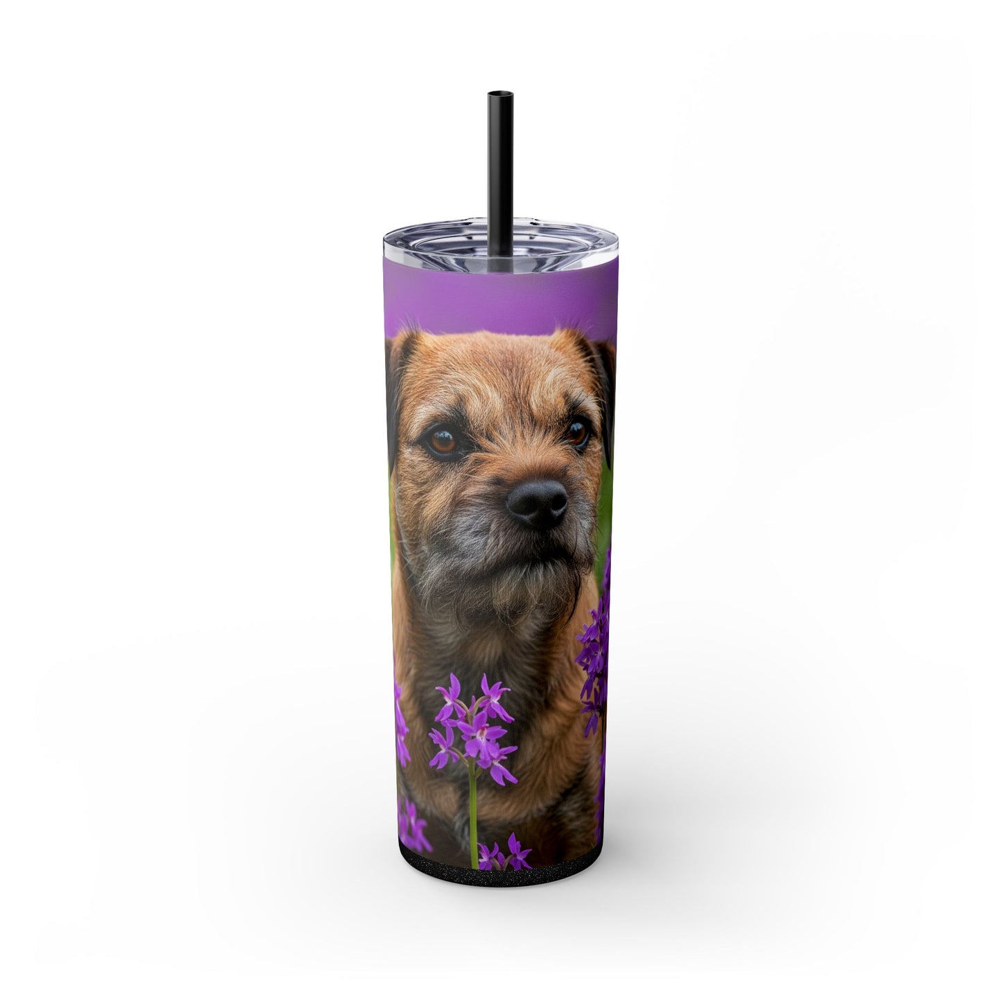 Border Terrier Tumbler with Straw, 20oz