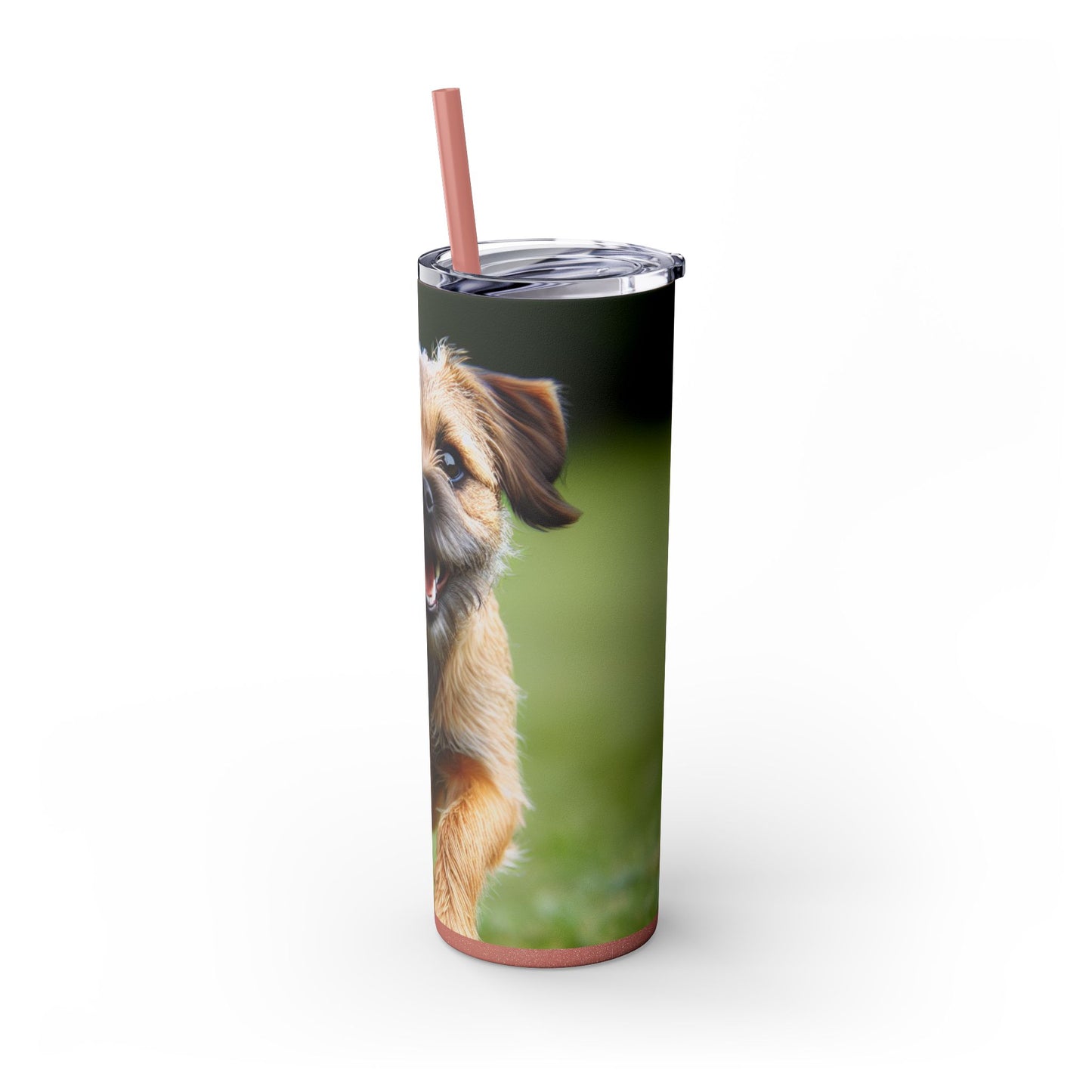 Border Terrier Tumbler with Straw, 20oz
