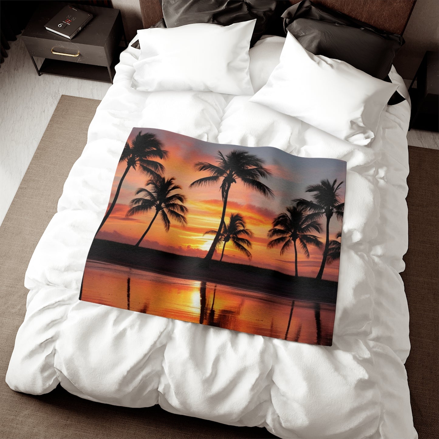 Brilliant Sunrise Sweatshirt Blanket