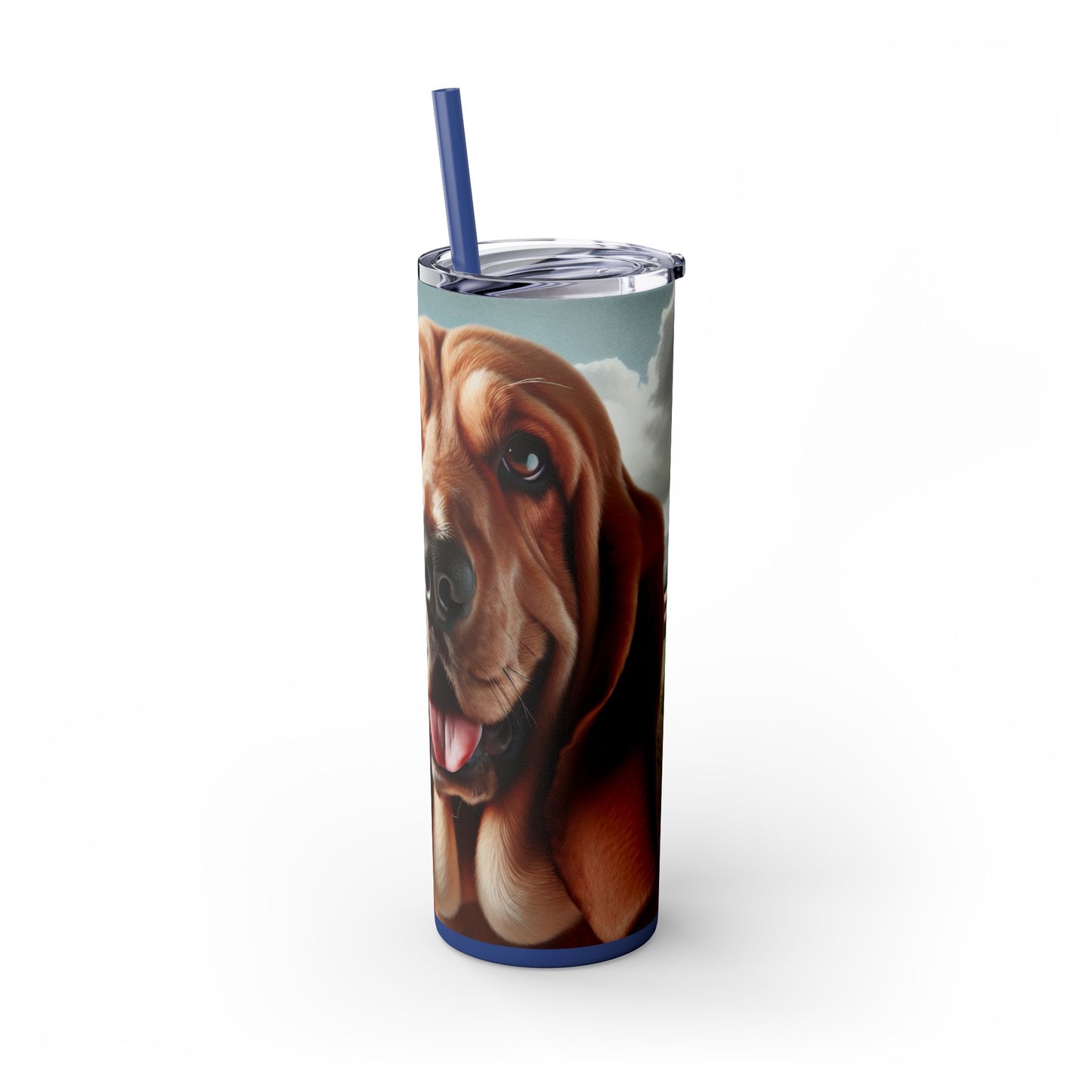 Basset Fauve de Bretagne Tumbler with Straw, 20oz