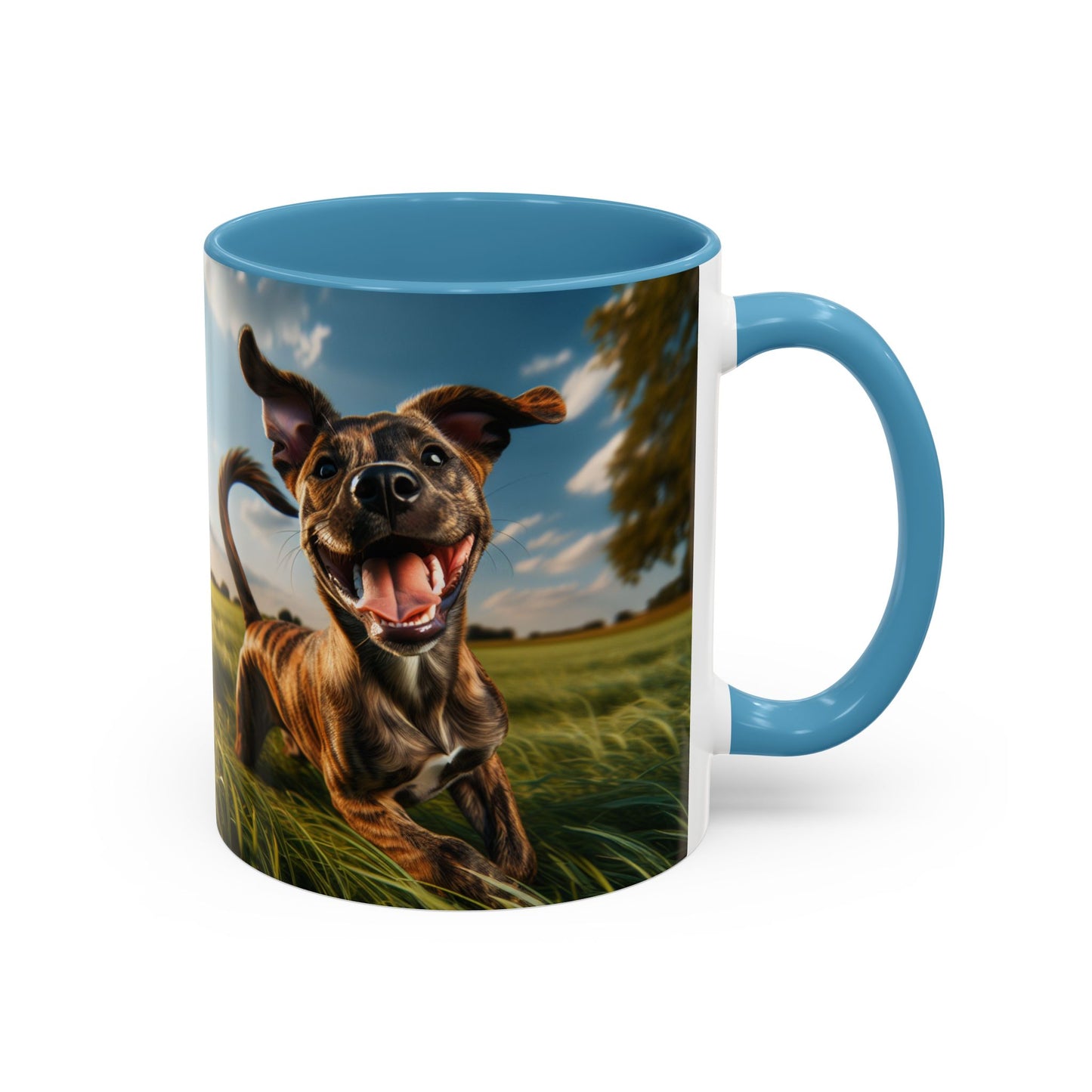 Treeing Tennessee Brindle Accent Coffee Mug - Perfect Gift for Dog Lovers