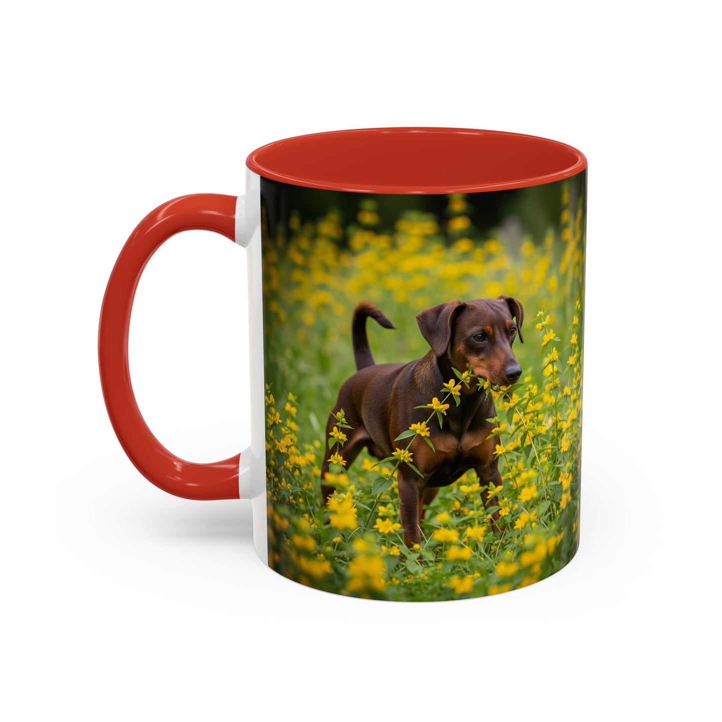 German Pinscher Accent Coffee Mug - Perfect Gift for Dog Lovers