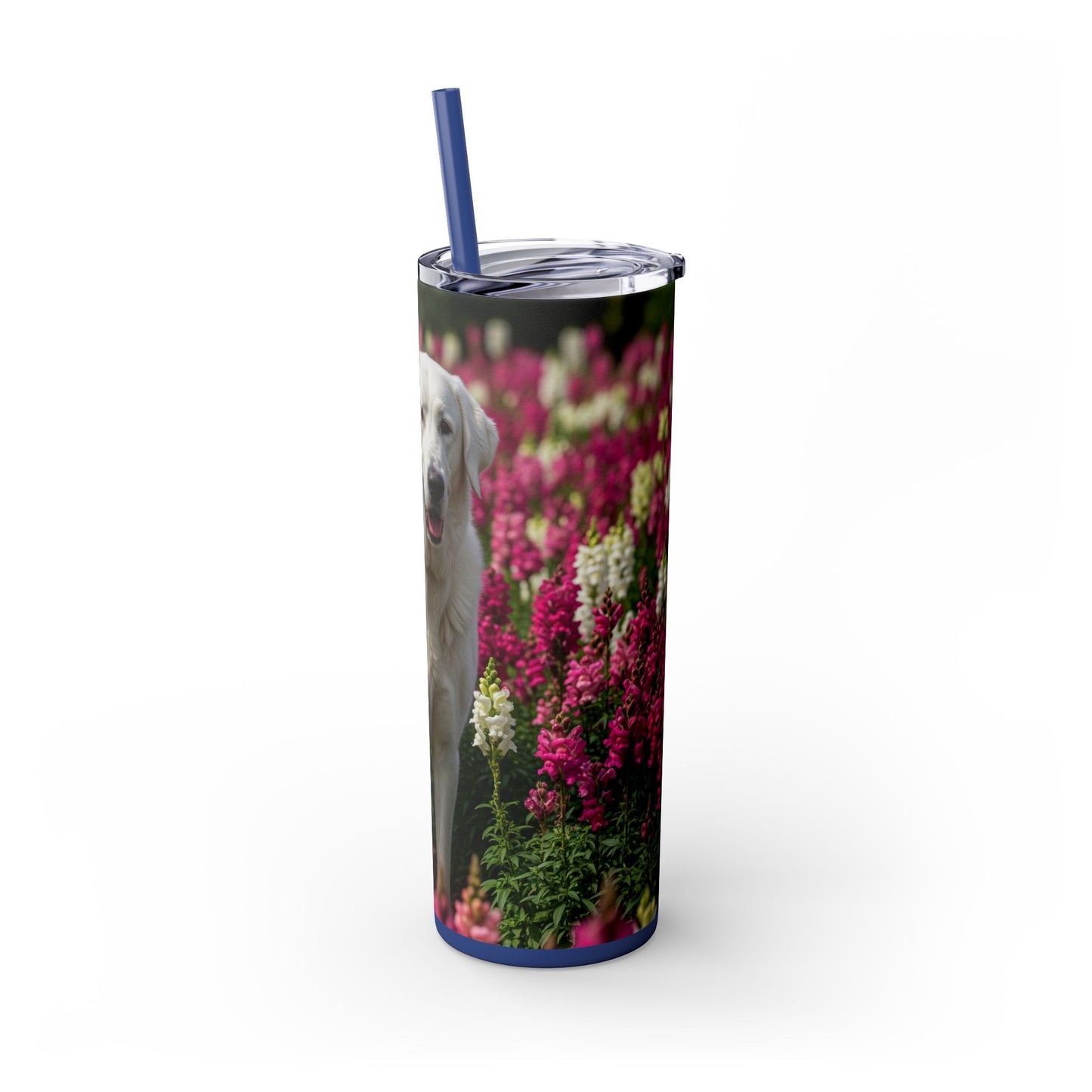 Estrela Mountain Dog Tumbler with Straw, 20oz