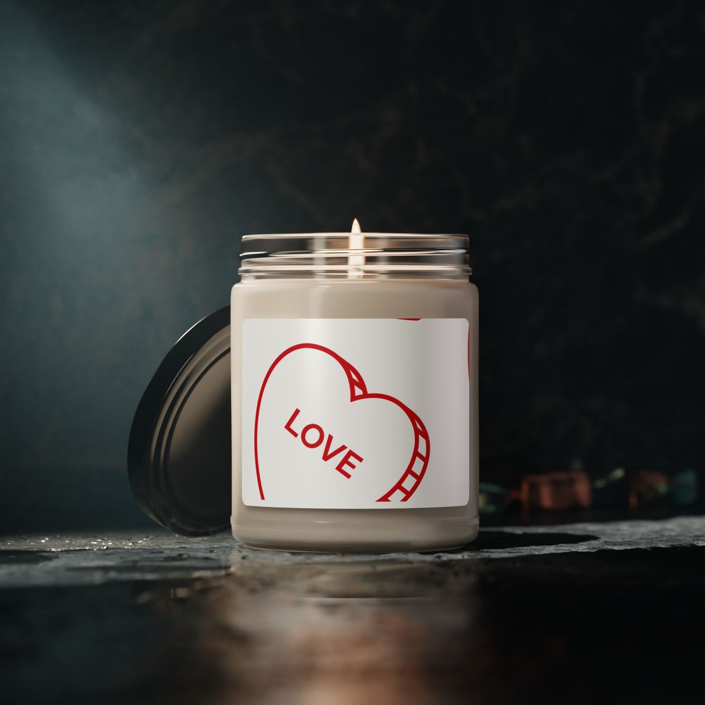 Love Candy Hearts- Scented Soy Candle, 9oz