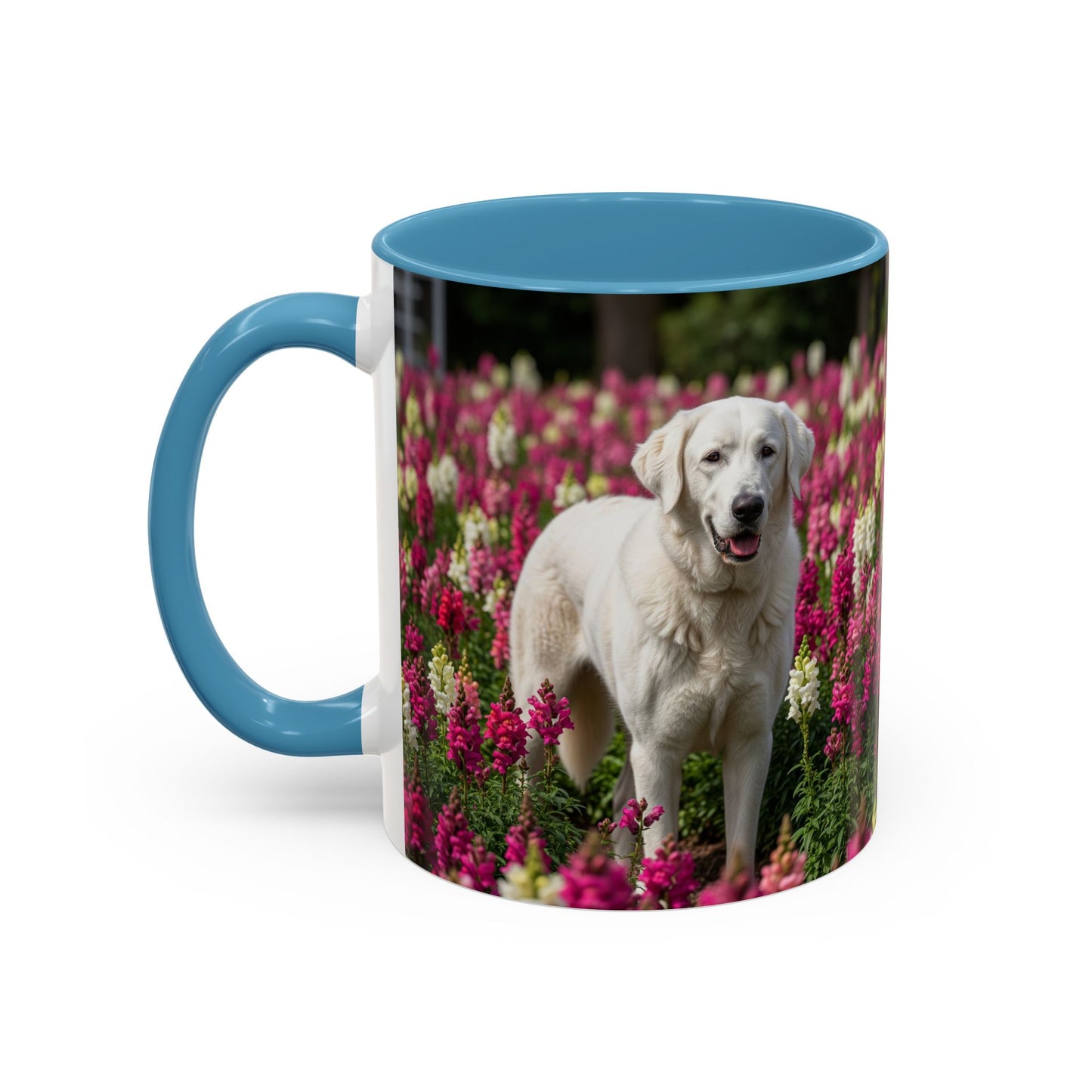 Estrela Mountain Dog Accent Coffee Mug - Perfect Gift for Dog Lovers