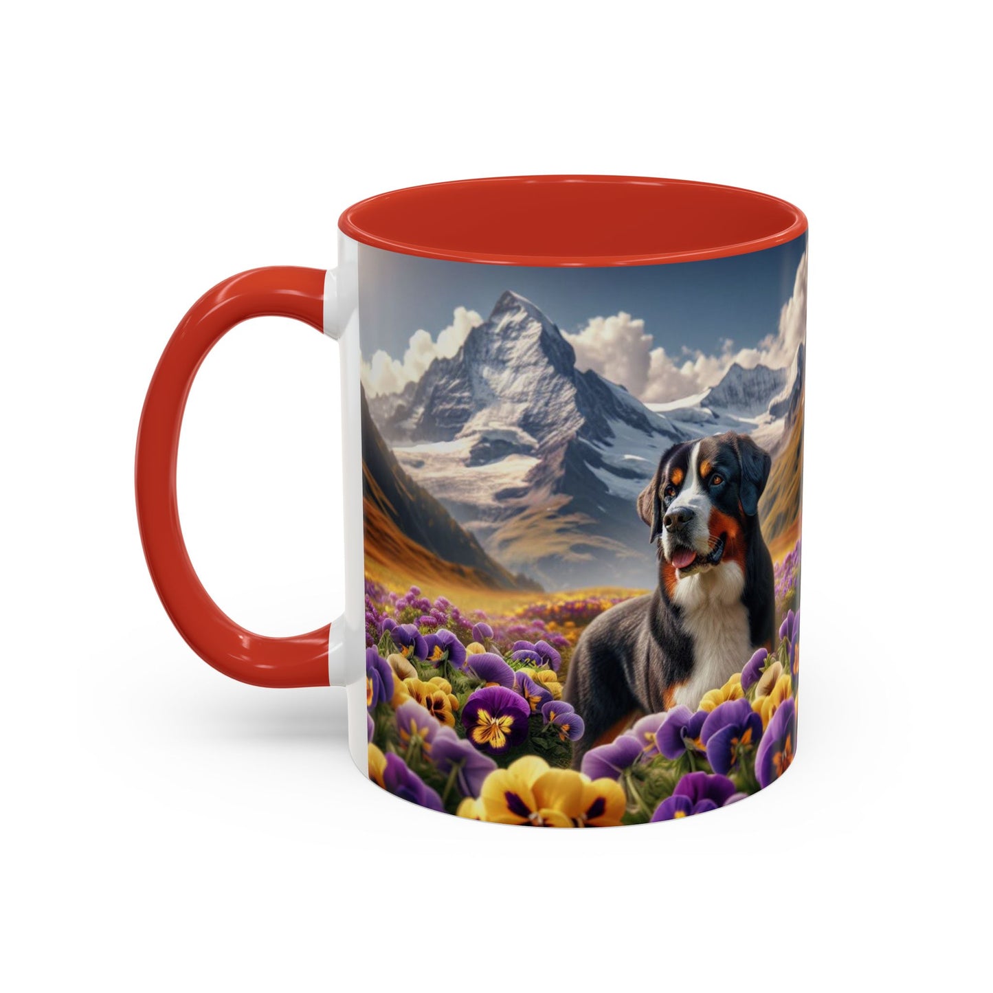 Greater Swiss Mountain Dog Accent Coffee Mug - Perfect Gift for Dog Lovers