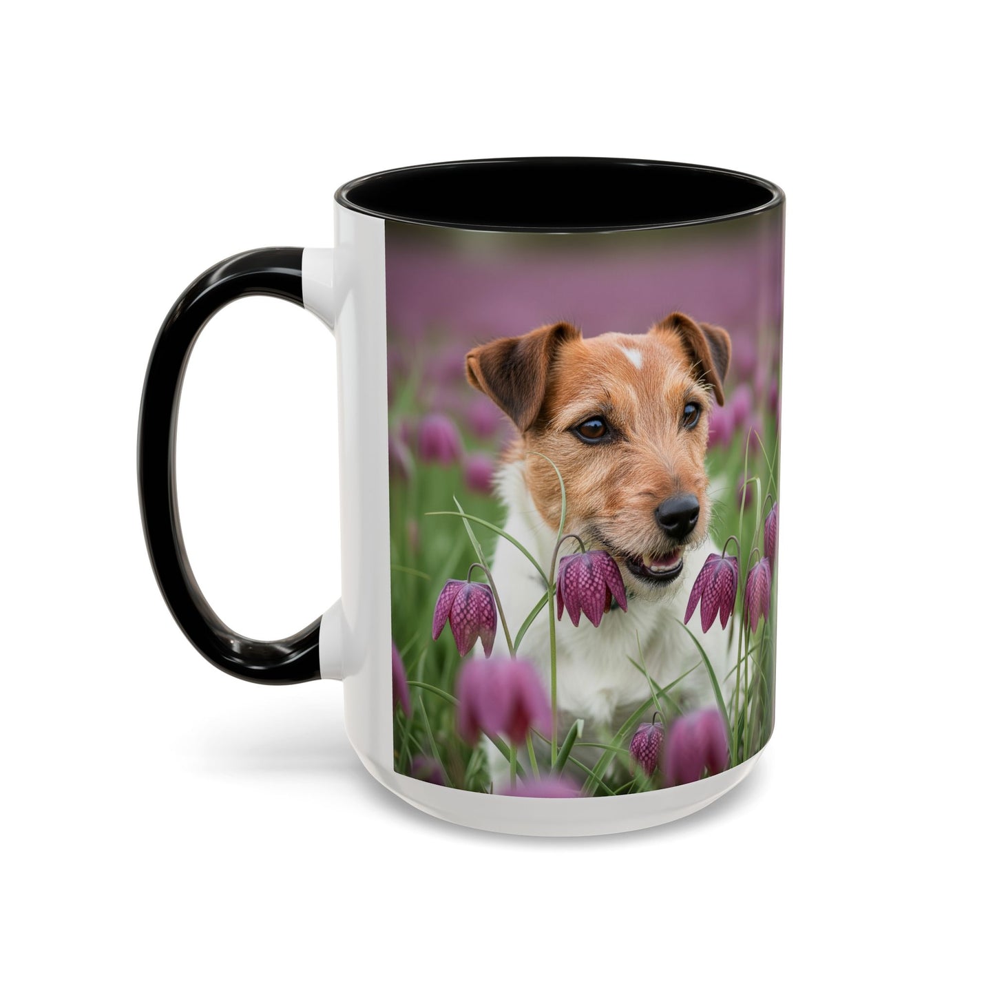 Russell Terrier Accent Coffee Mug - Perfect Gift for Dog Lovers