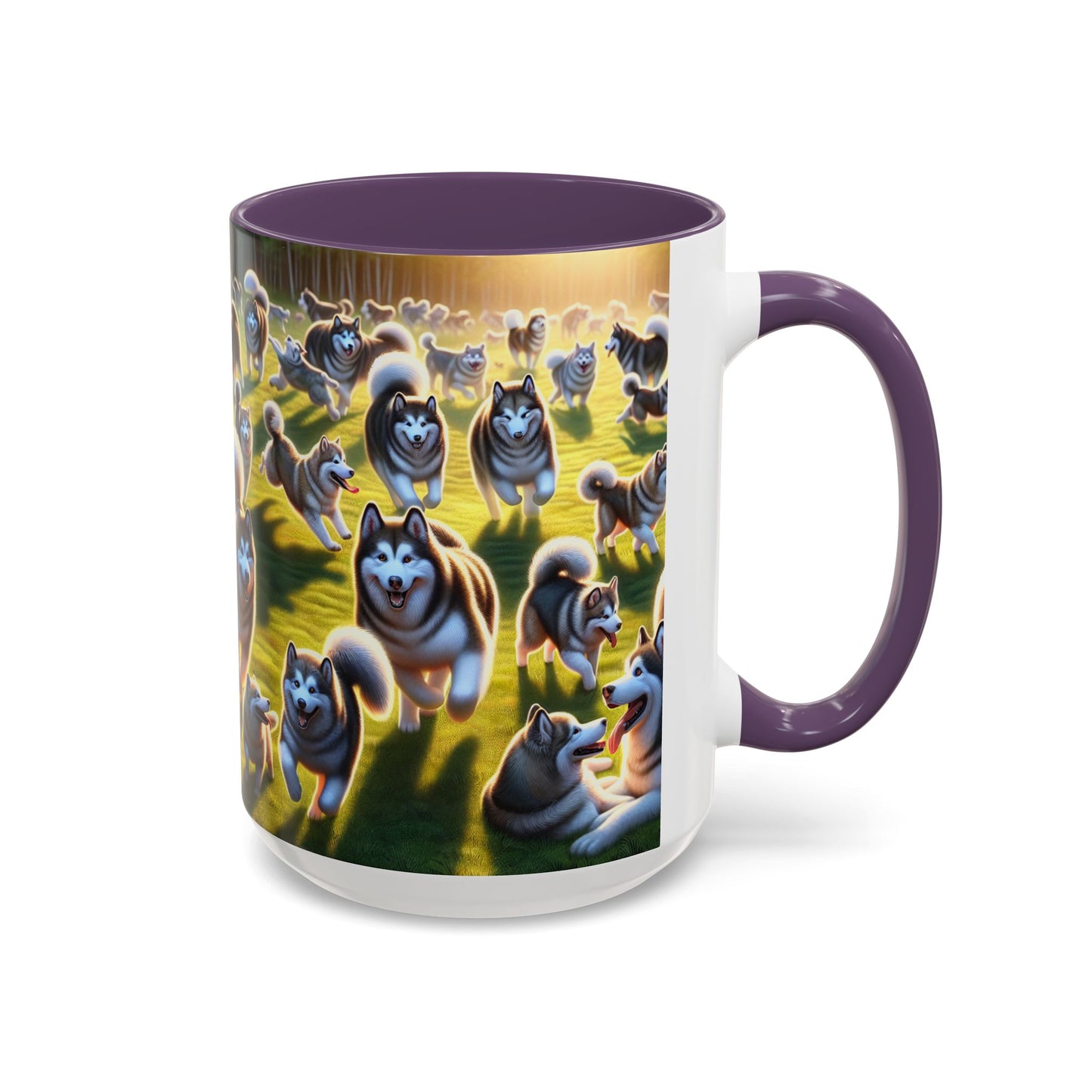 Alaskan Malamute Accent Coffee Mug - Perfect Gift for Dog Lovers