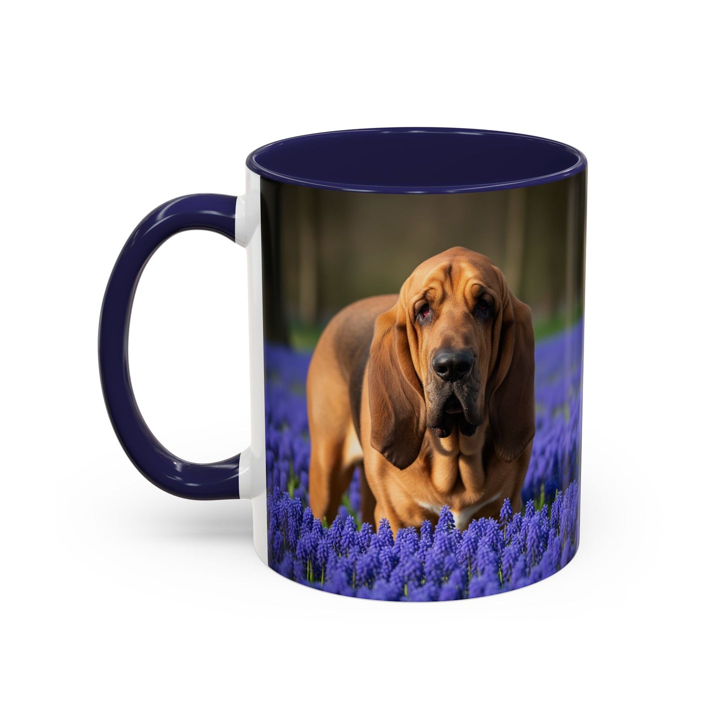 Bloodhound Accent Coffee Mug - Perfect Gift for Dog Lovers