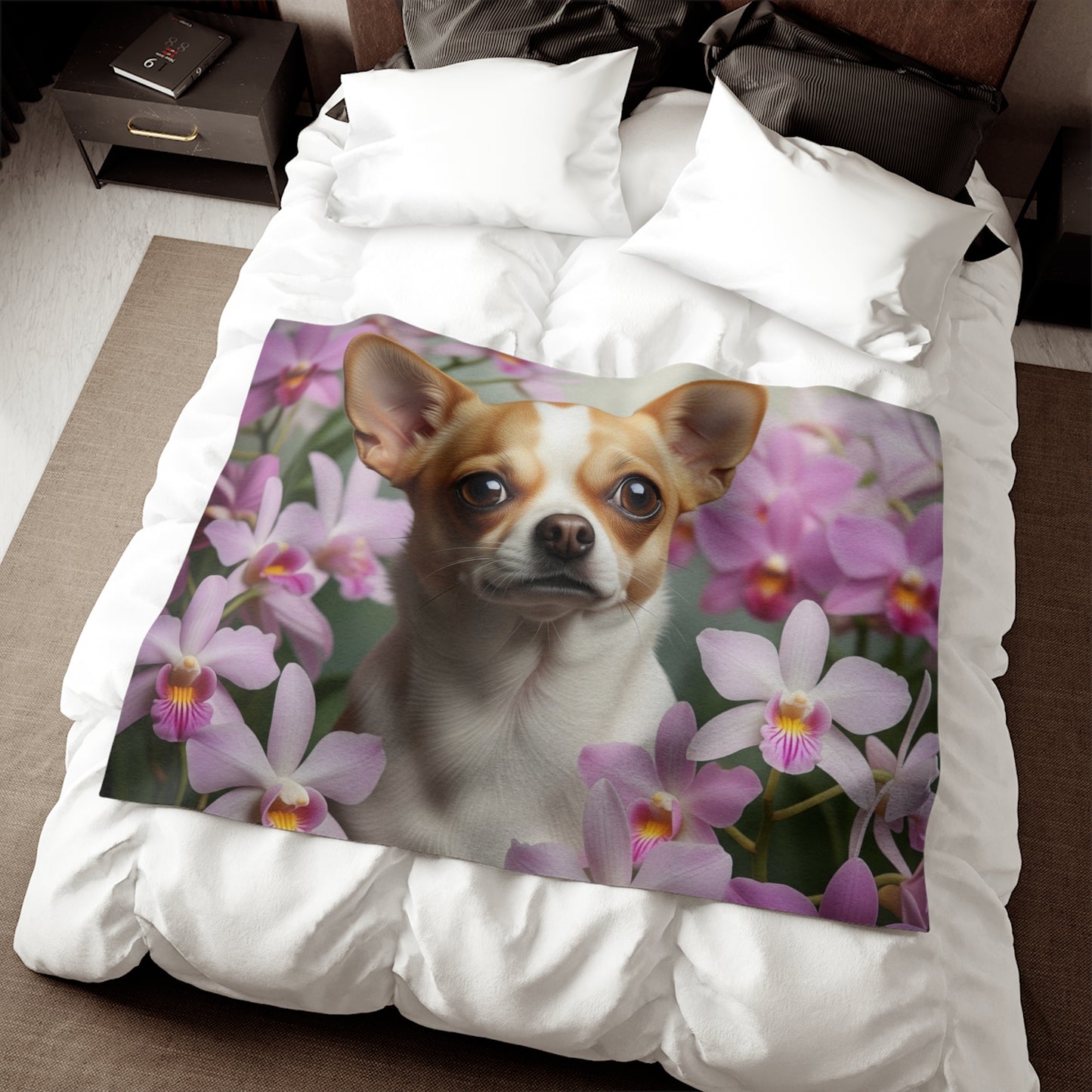 Chihuahua Sweatshirt Blanket