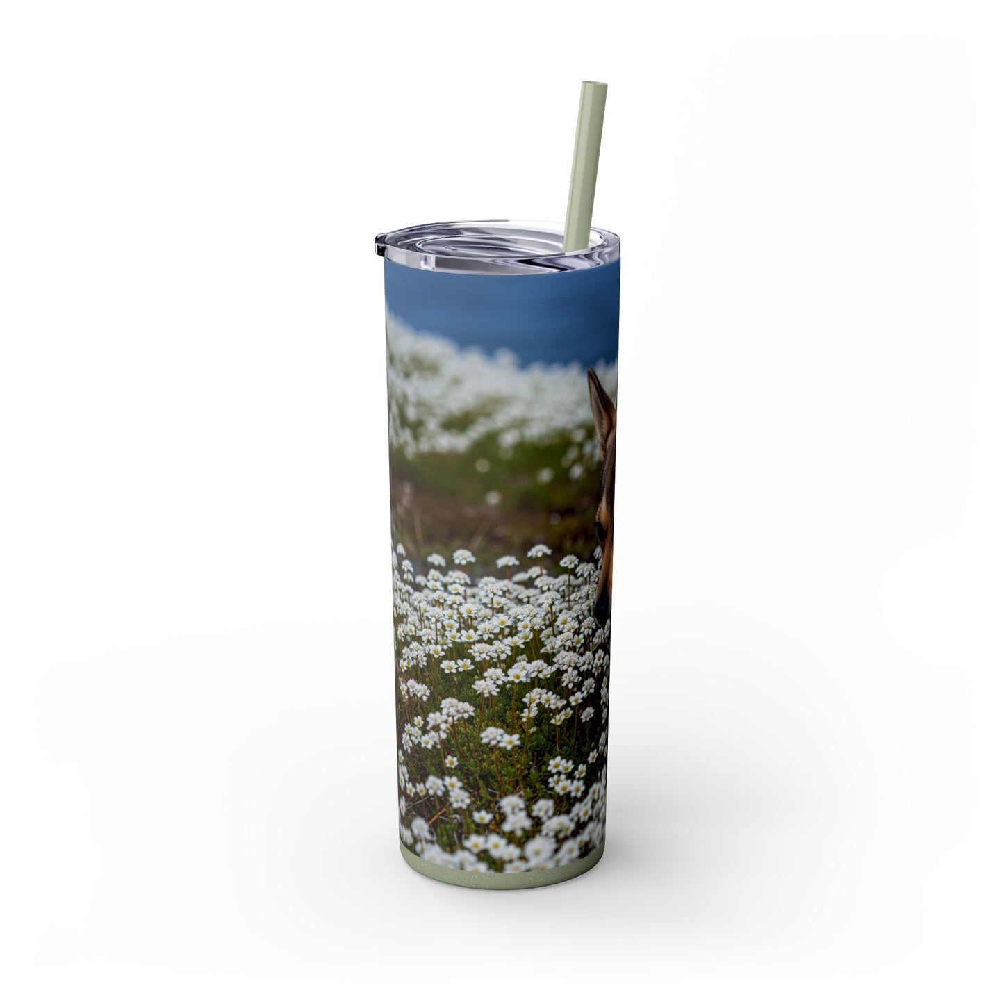 Norwegian Lundehund Tumbler with Straw, 20oz