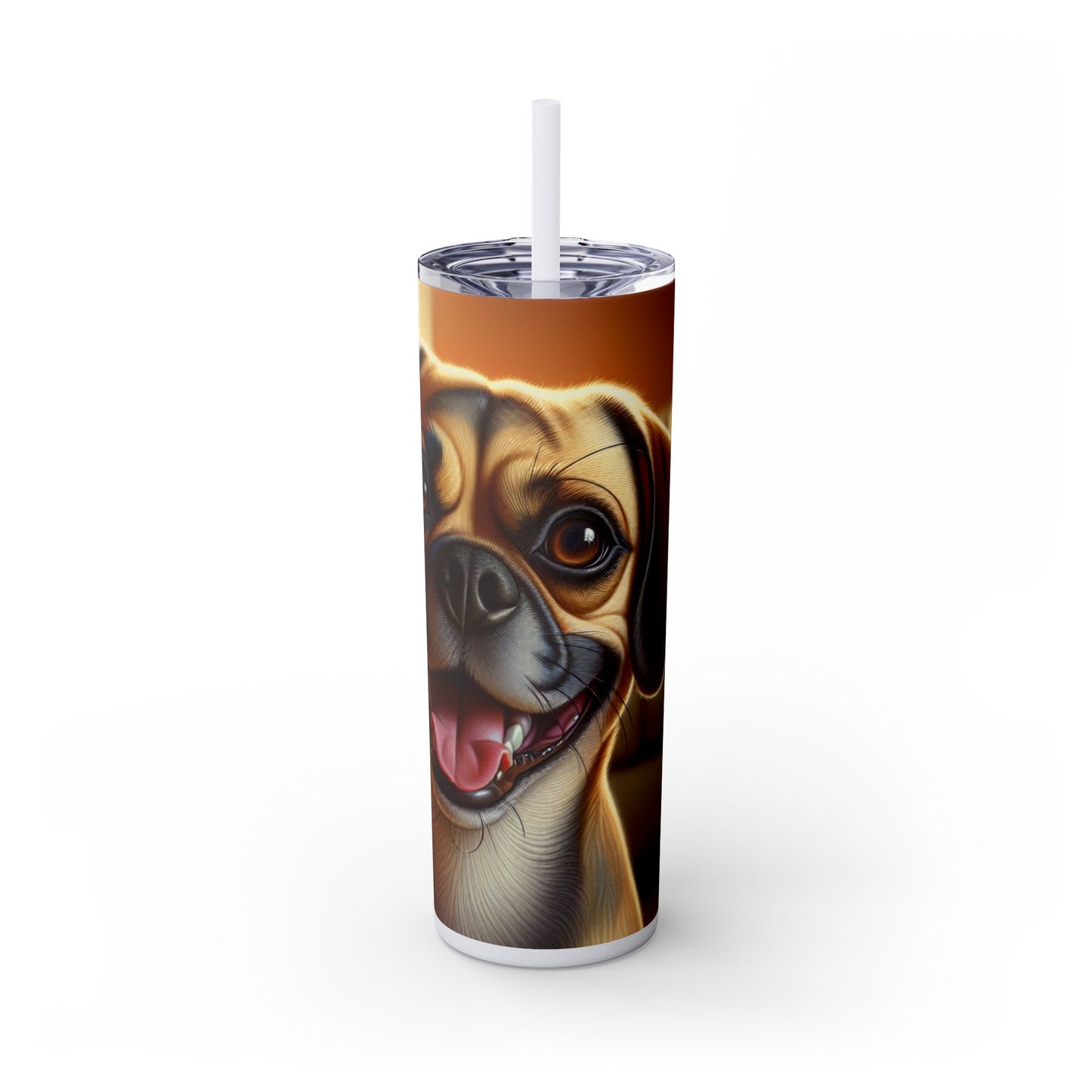 Puggle Tumbler with Straw, 20oz