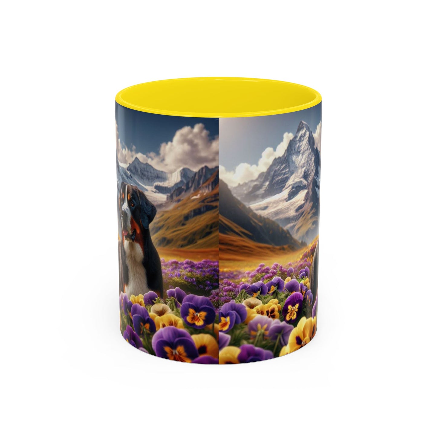 Greater Swiss Mountain Dog Accent Coffee Mug - Perfect Gift for Dog Lovers