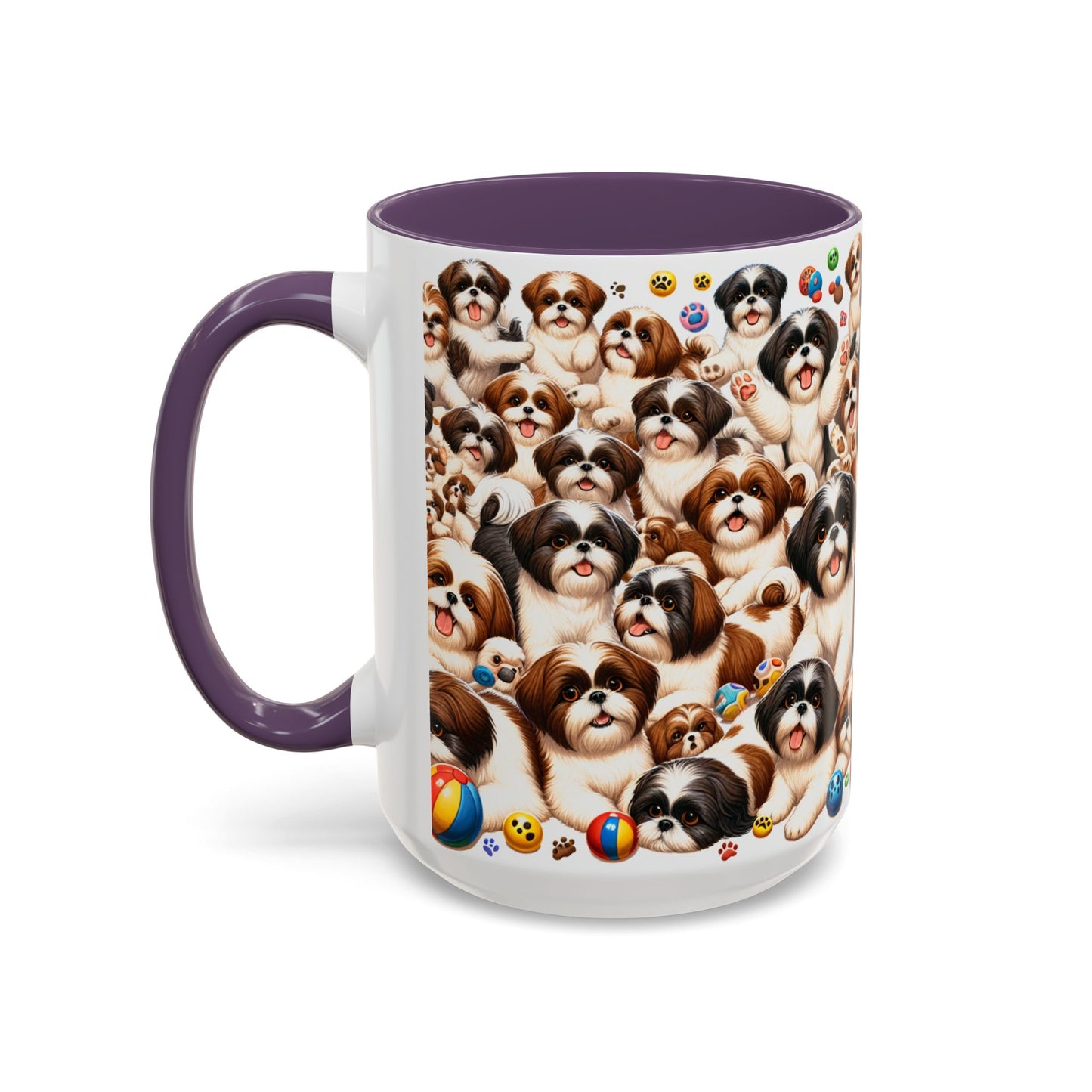 Shih Tzu Accent Coffee Mug - Perfect Gift for Dog Lovers
