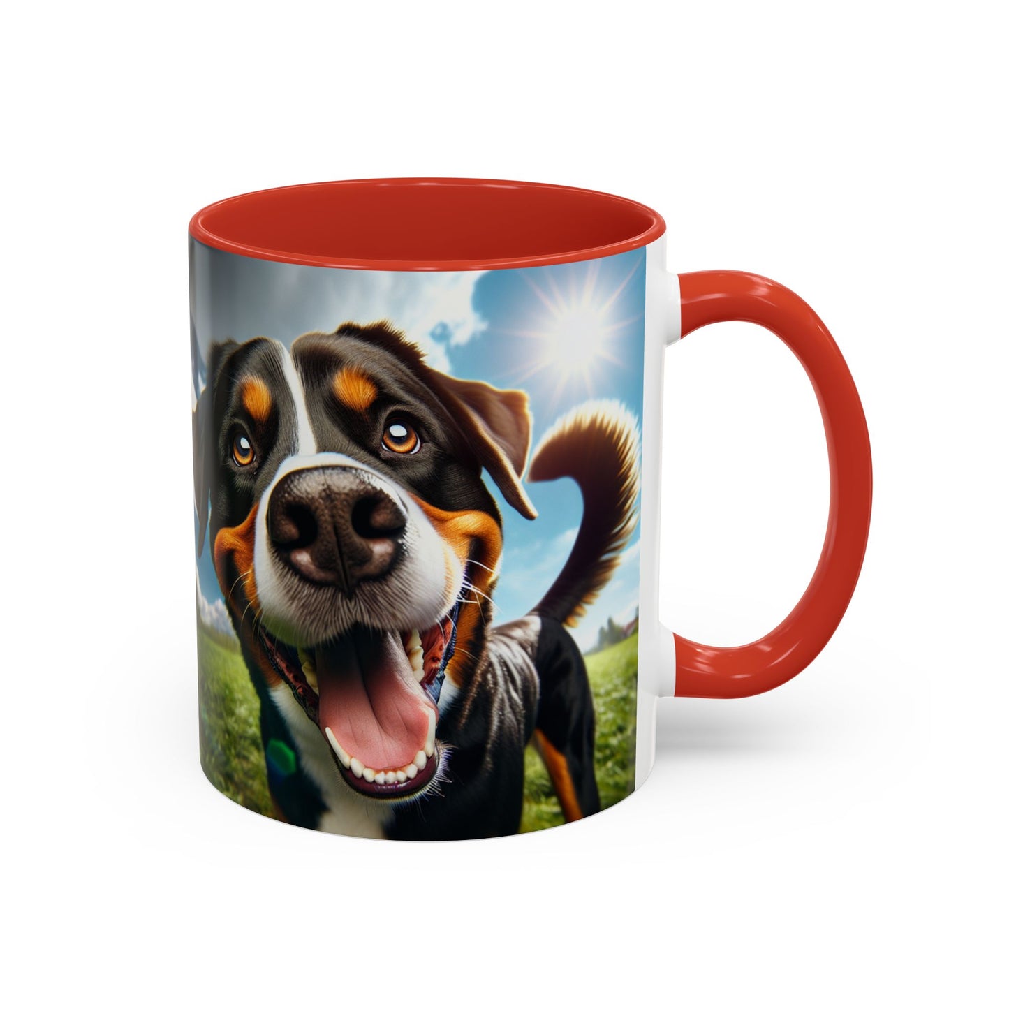 Greater Swiss Mountain Dog Accent Coffee Mug - Perfect Gift for Dog Lovers