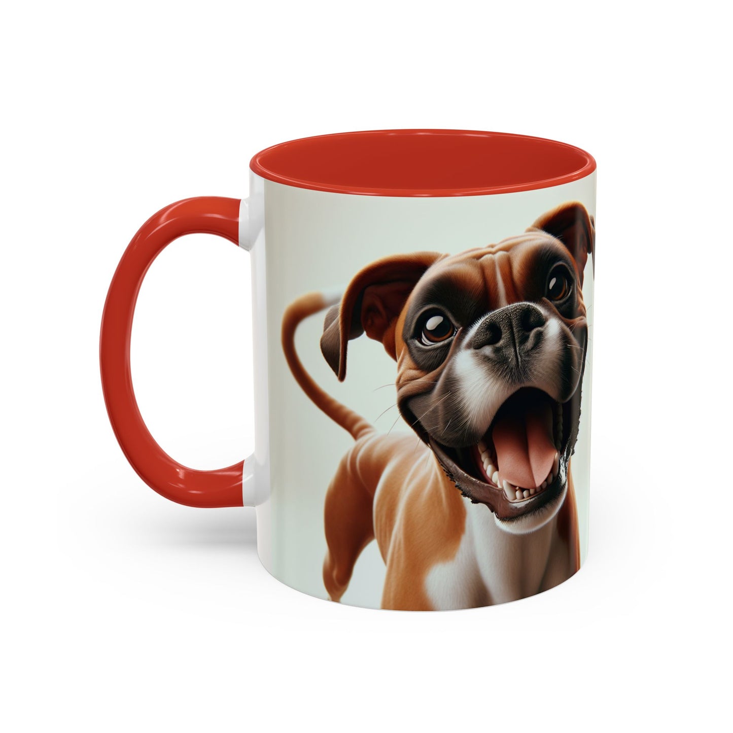 Boxer Accent Coffee Mug - Perfect Gift for Dog Lovers