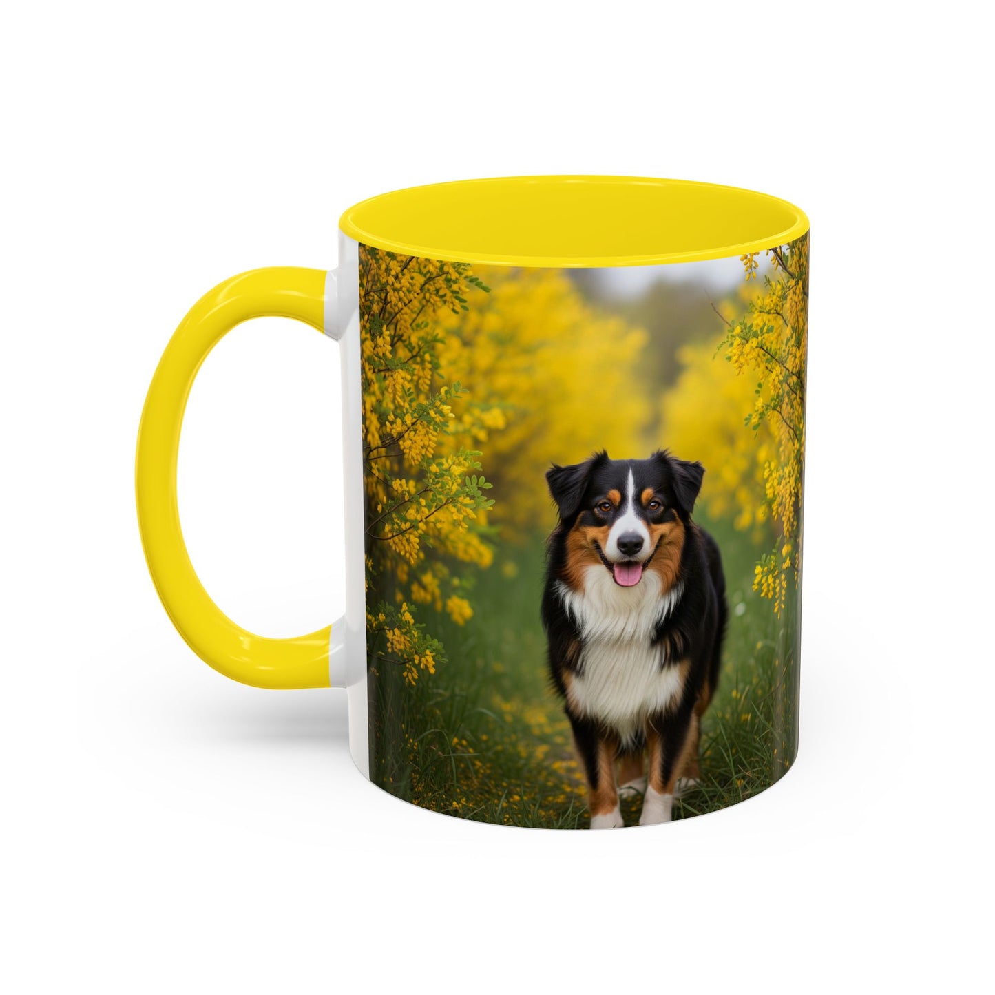 Australian Shepherd Accent Coffee Mug - Perfect Gift for Dog Lovers