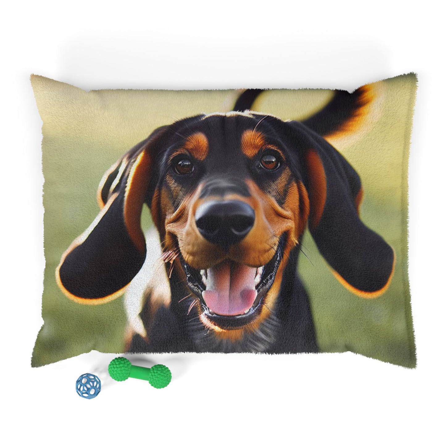 Black and Tan Coonhound Pet Bed