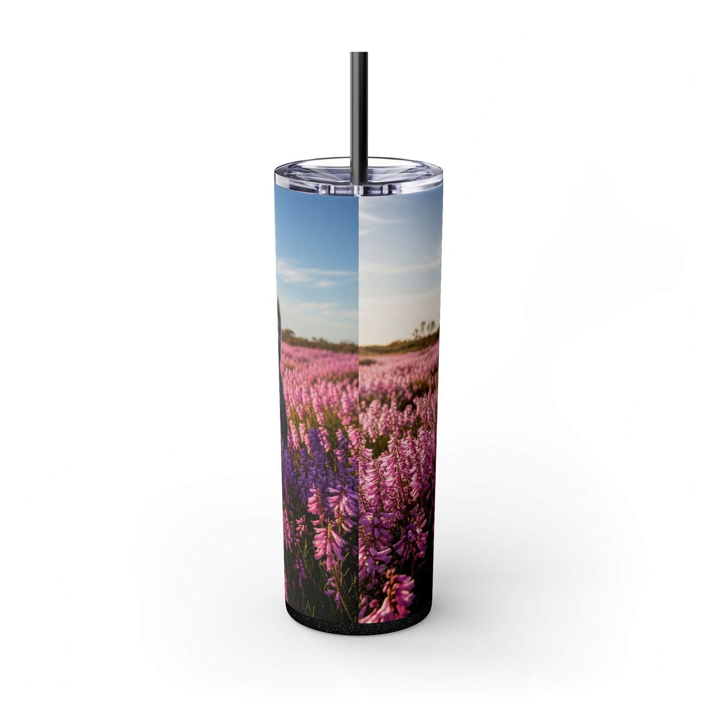 Australian Stumpy Tail Cattle Dog Tumbler with Straw, 20oz