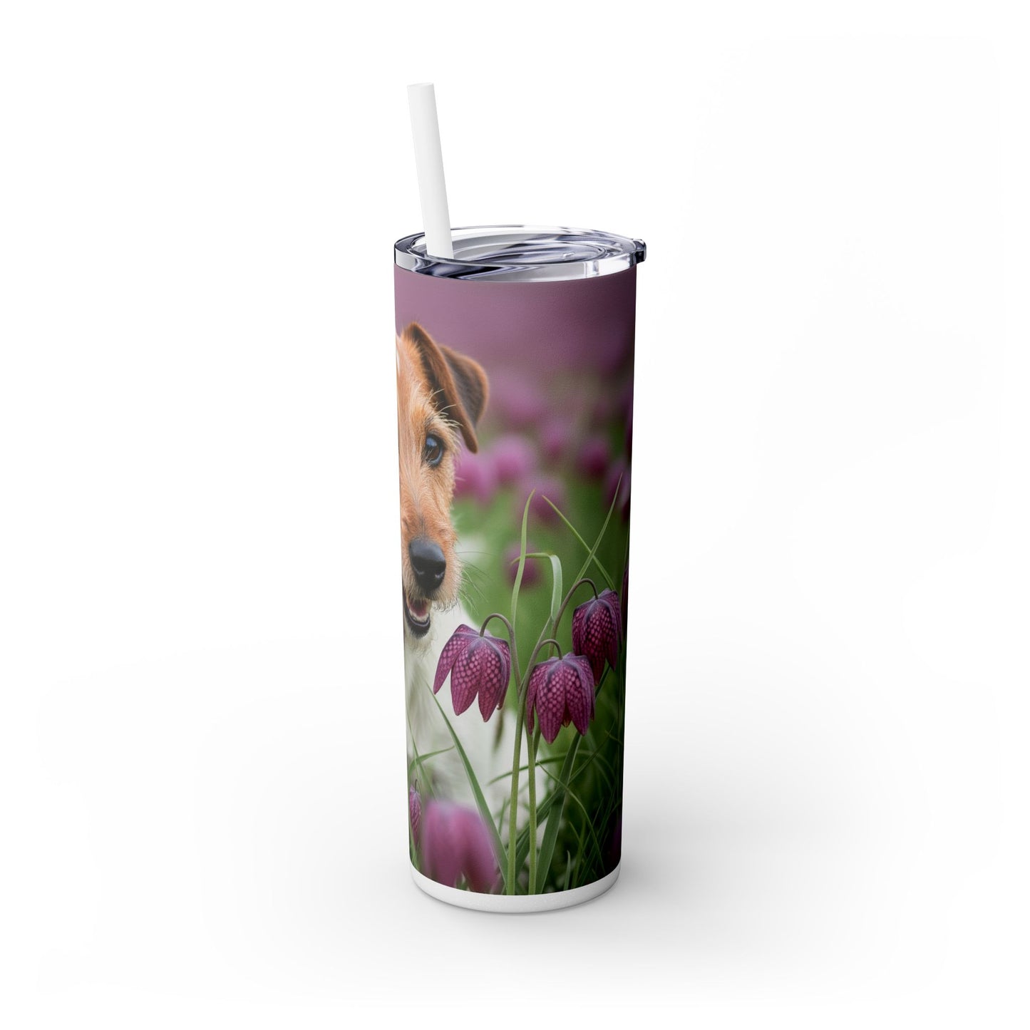 Russell Terrier Tumbler with Straw, 20oz