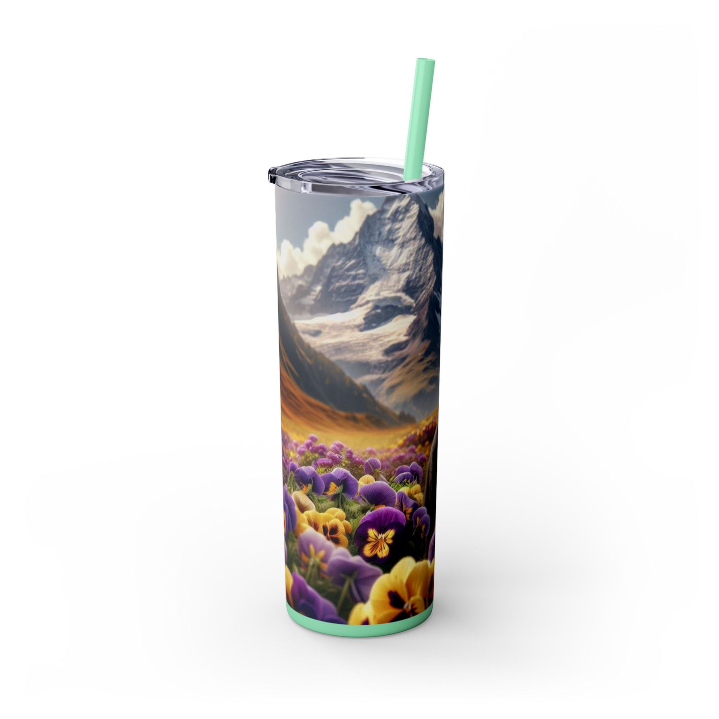 Greater Swiss Mountain Dog Tumbler with Straw, 20oz