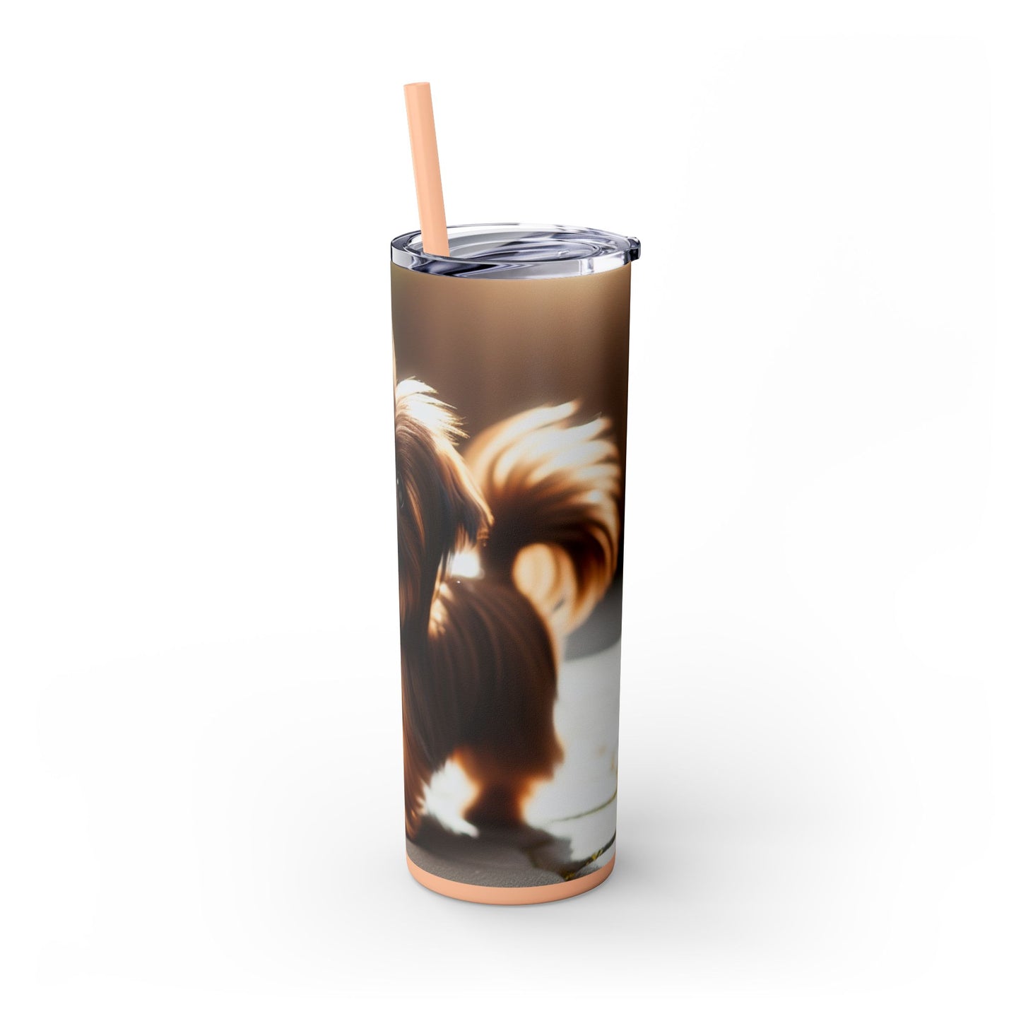 Silky Brussels Tumbler with Straw, 20oz