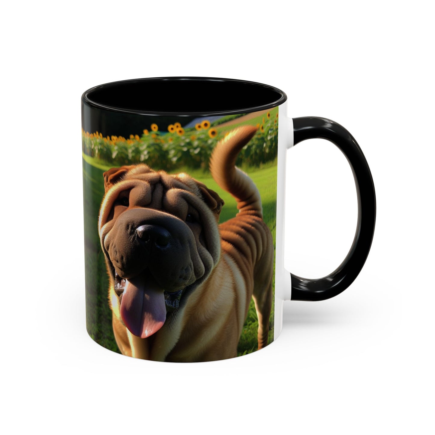 Shar-Pei Accent Coffee Mug - Perfect Gift for Dog Lovers