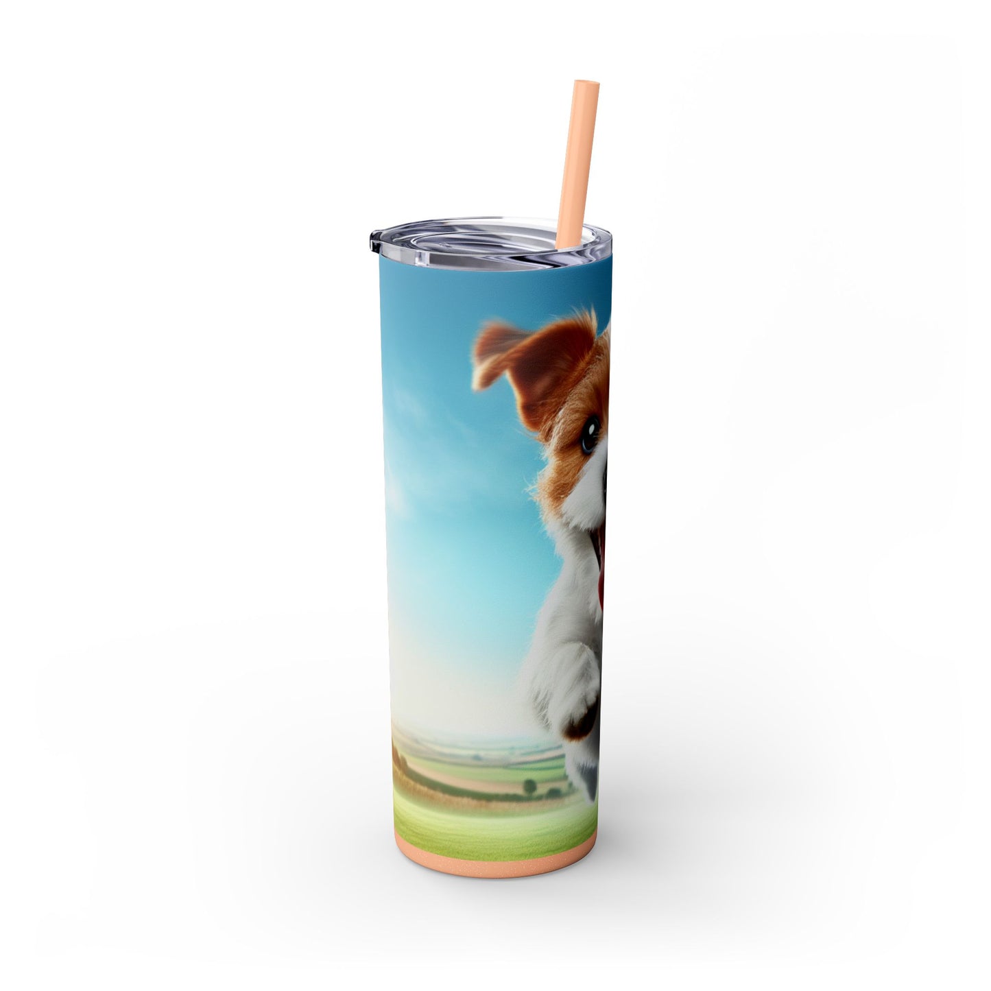 Russell Terrier Tumbler with Straw, 20oz