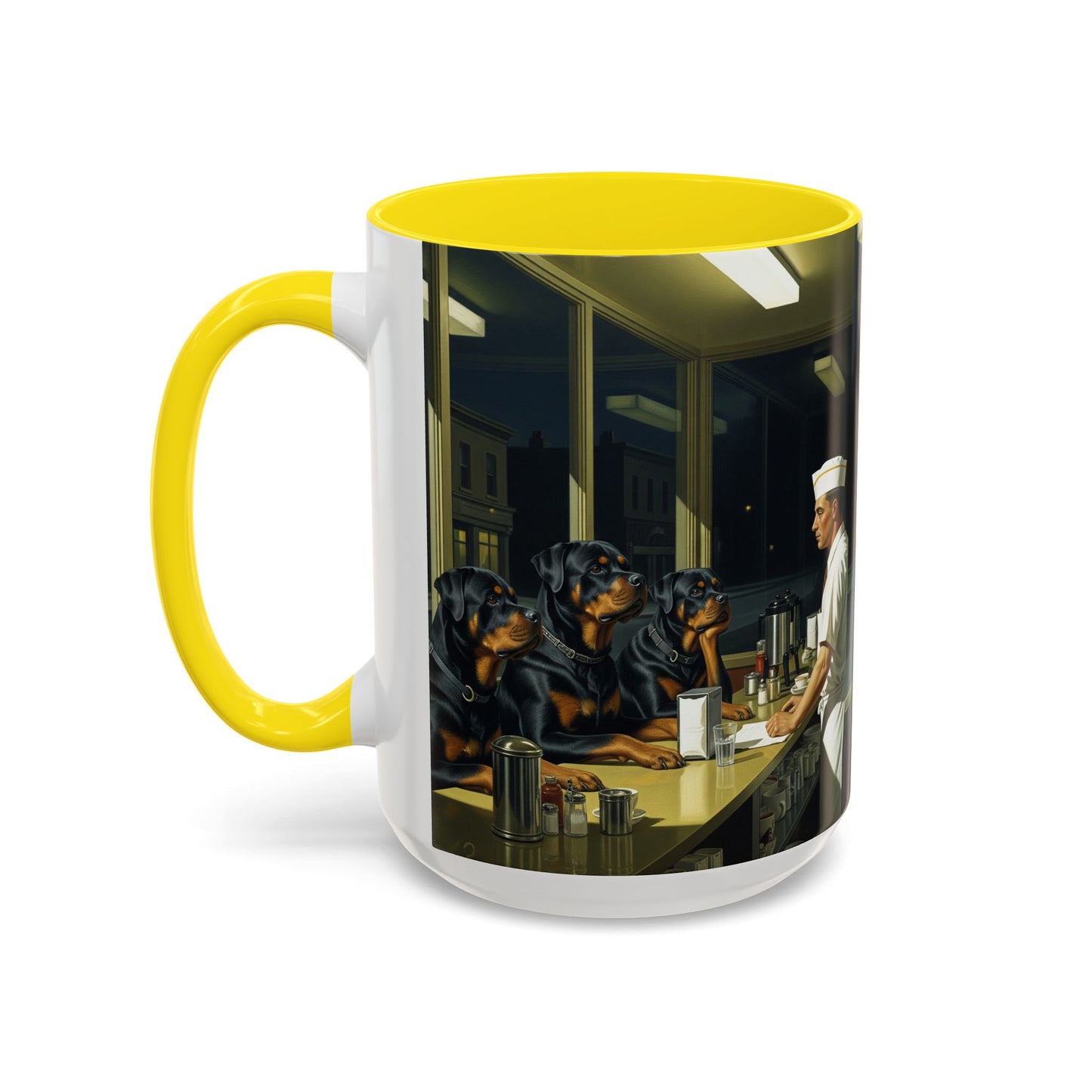 Rottweiler Accent Coffee Mug - Perfect Gift for Dog Lovers
