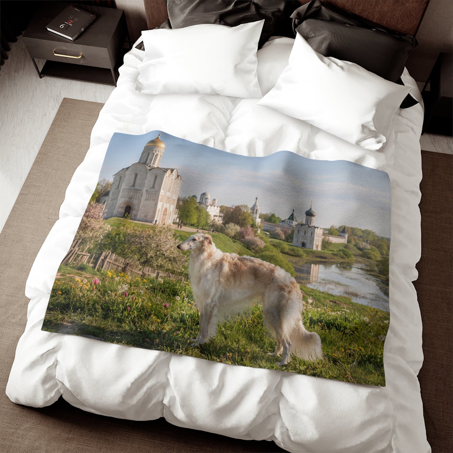 Borzoi Blanket