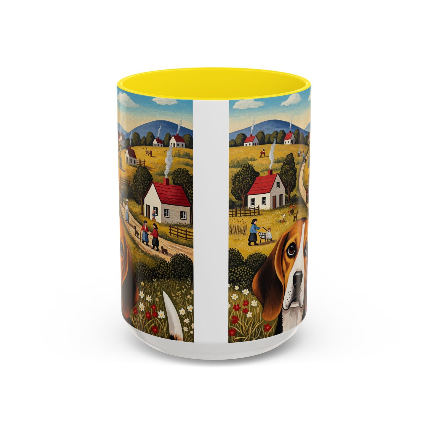 Beagle Accent Coffee Mug - Perfect Gift for Dog Lovers