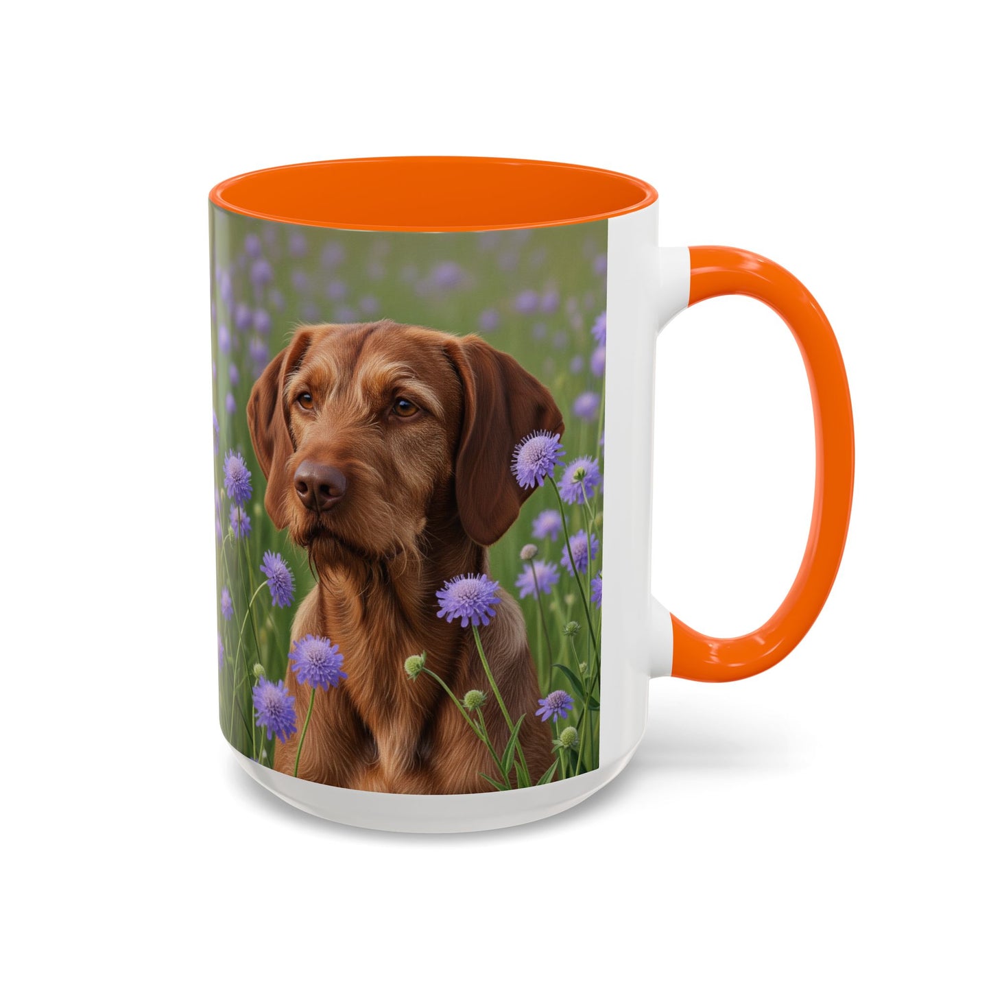 Hungarian Wirehaired Vizsla Accent Coffee Mug - Perfect Gift for Dog Lovers
