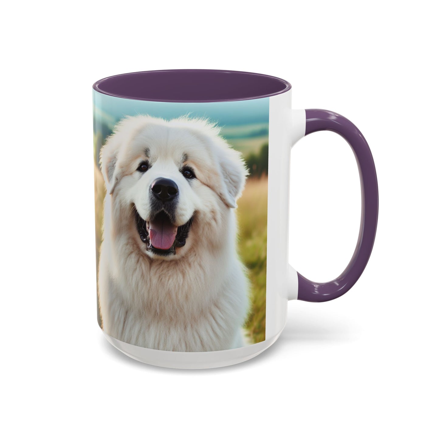 Great Pyrenees Accent Coffee Mug - Perfect Gift for Dog Lovers