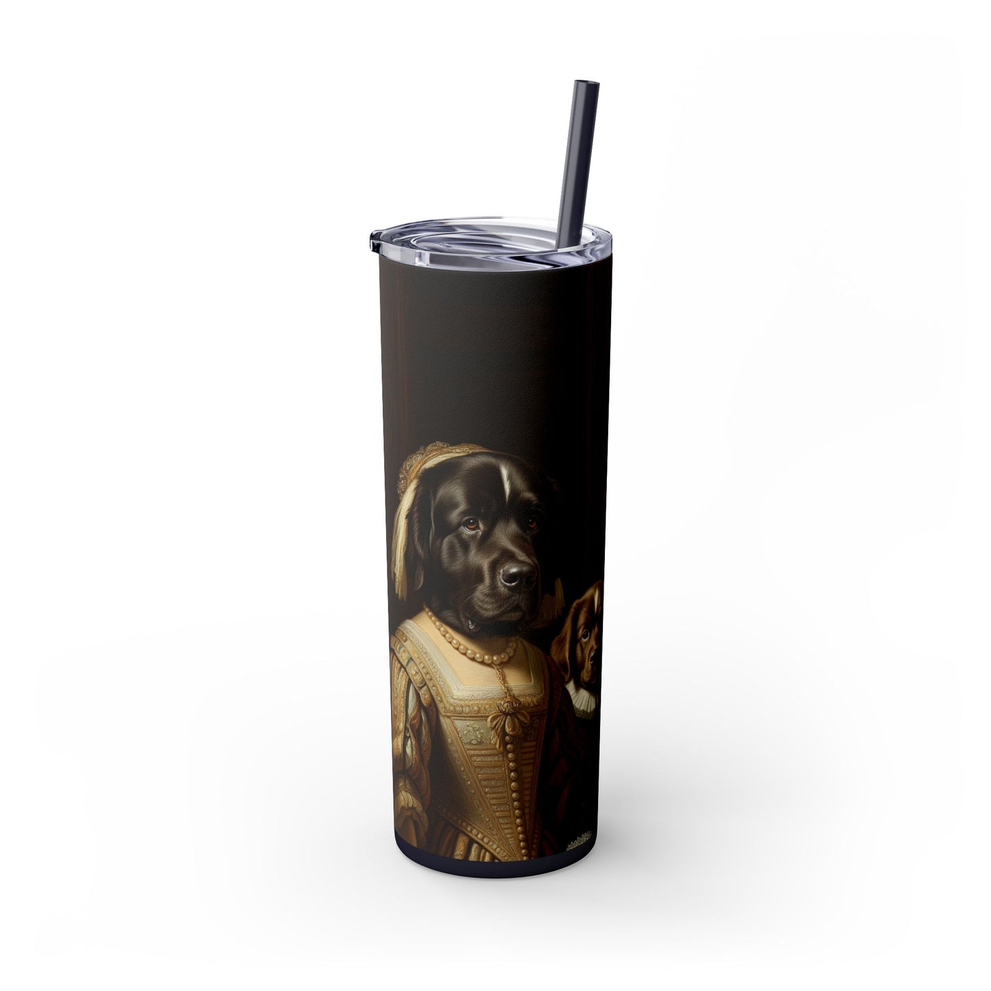 Newfoundland Skinny Tumbler with Straw, 20oz