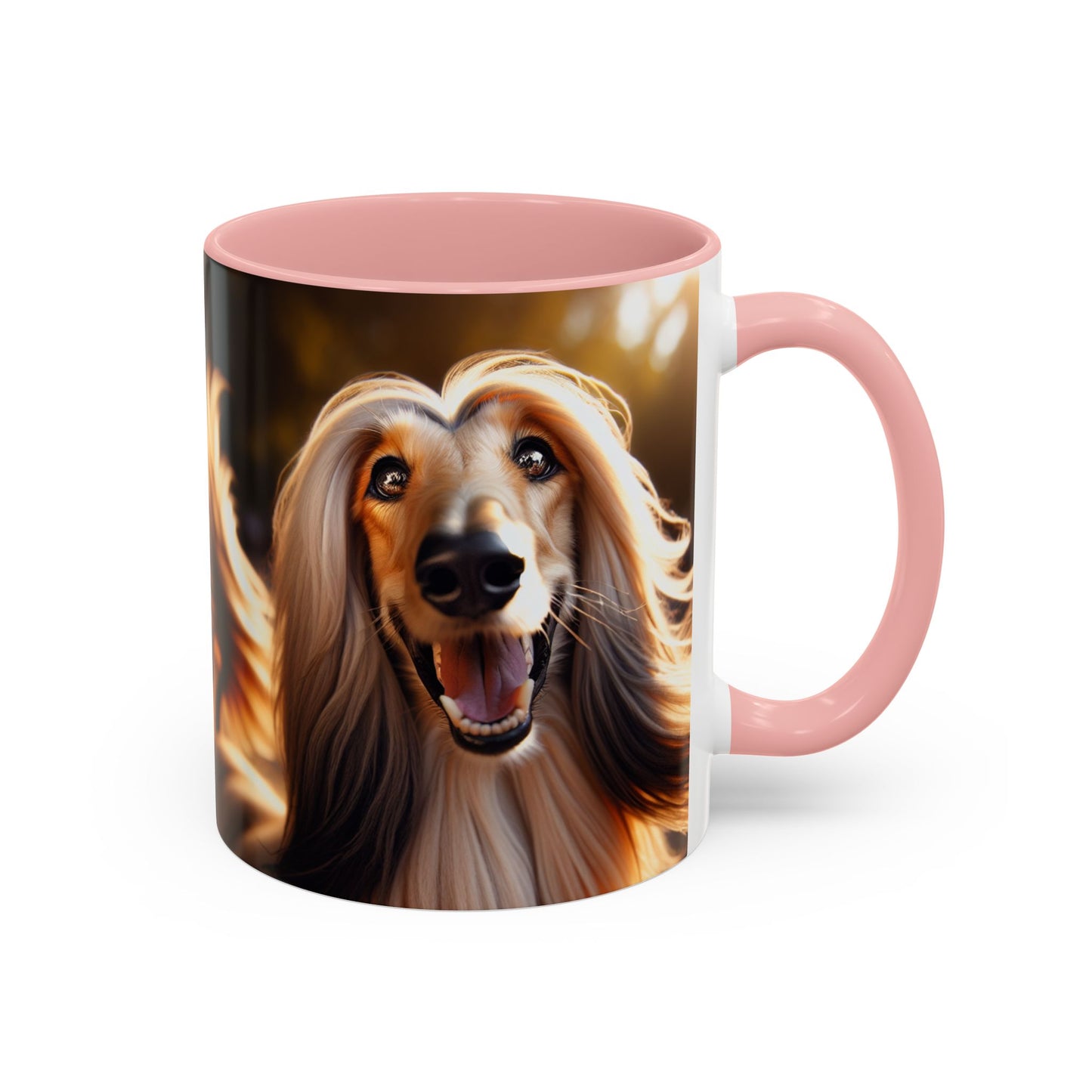 Afghan Hound Accent Coffee Mug - Perfect Gift for Dog Lovers