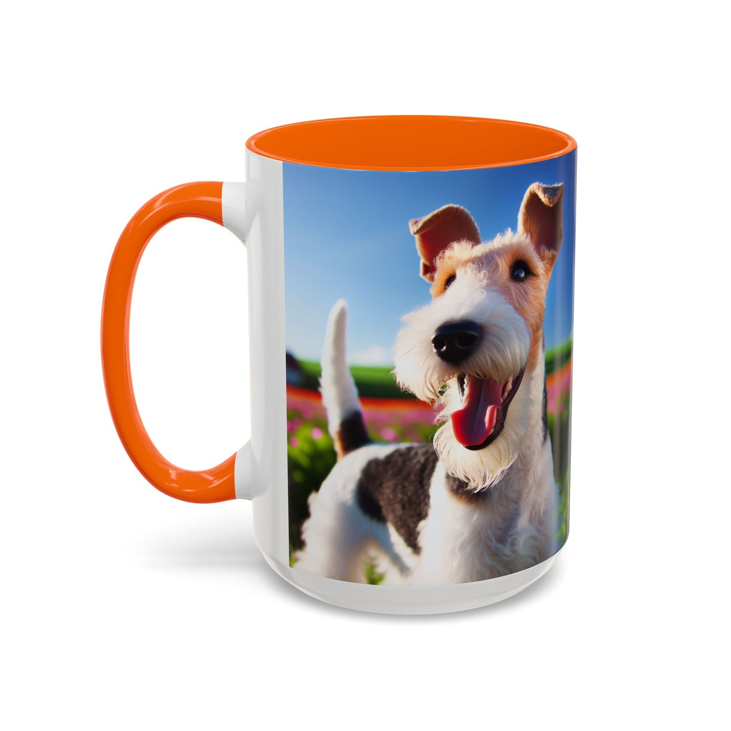 Wire Fox Terrier Accent Coffee Mug - Perfect Gift for Dog Lovers