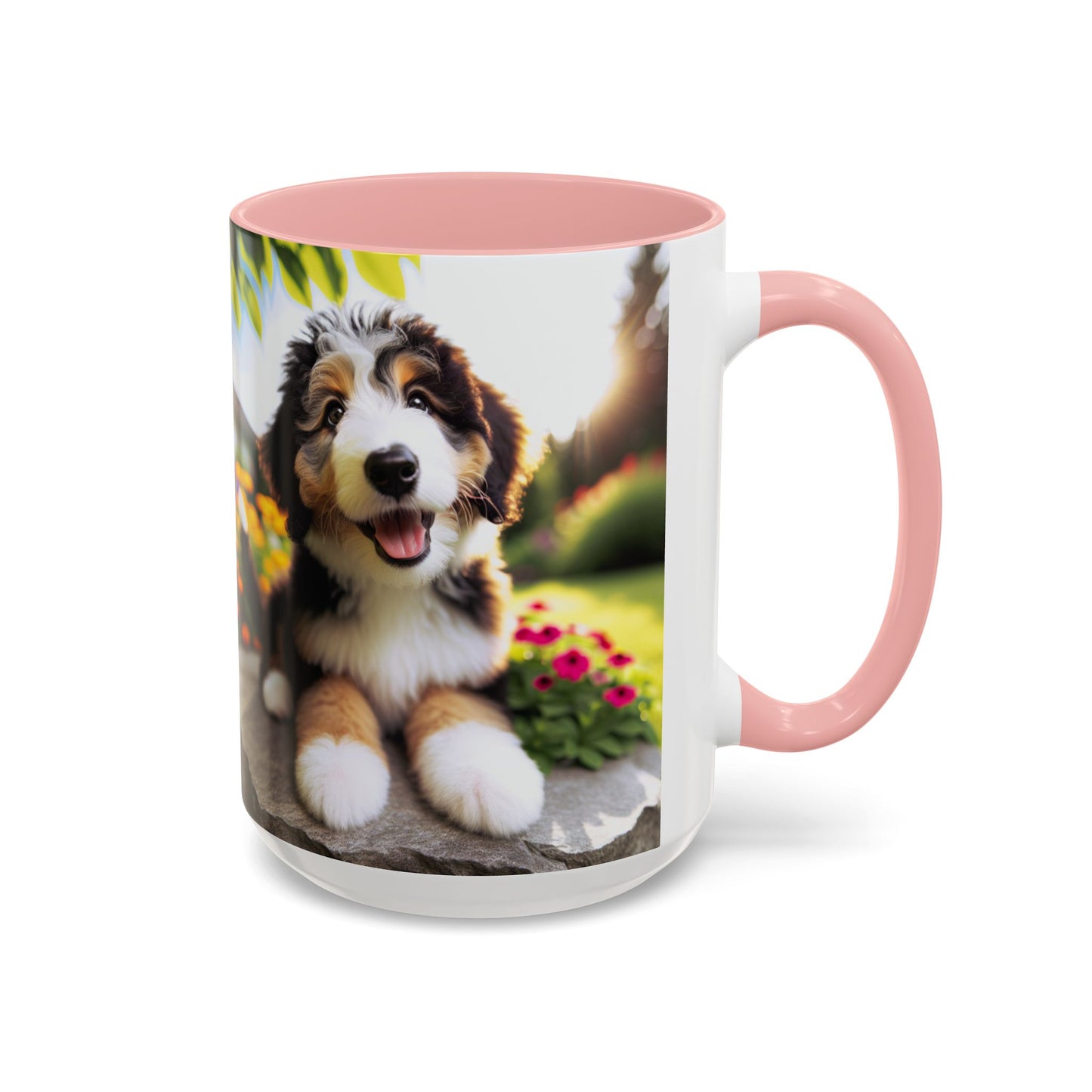 Bernedoodle Accent Coffee Mug - Perfect Gift for Dog Lovers