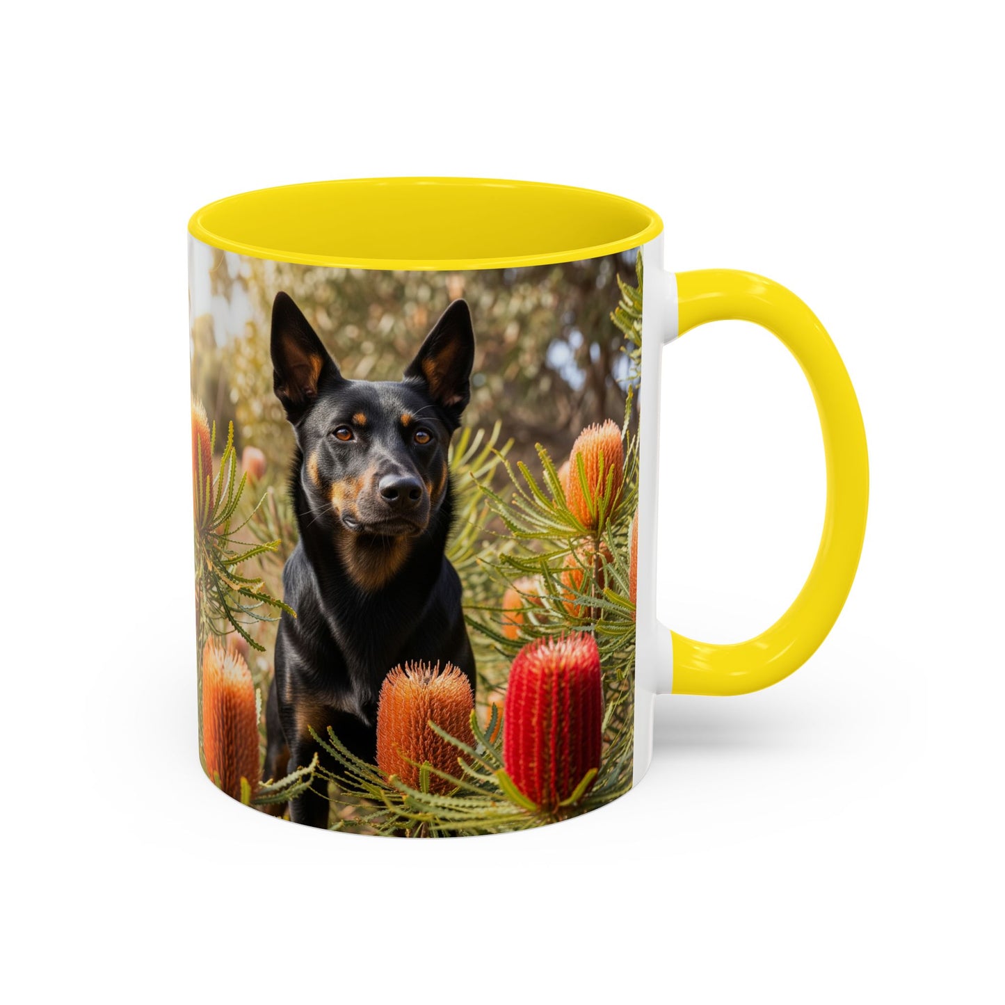 Working Kelpie Accent Coffee Mug - Perfect Gift for Dog Lovers