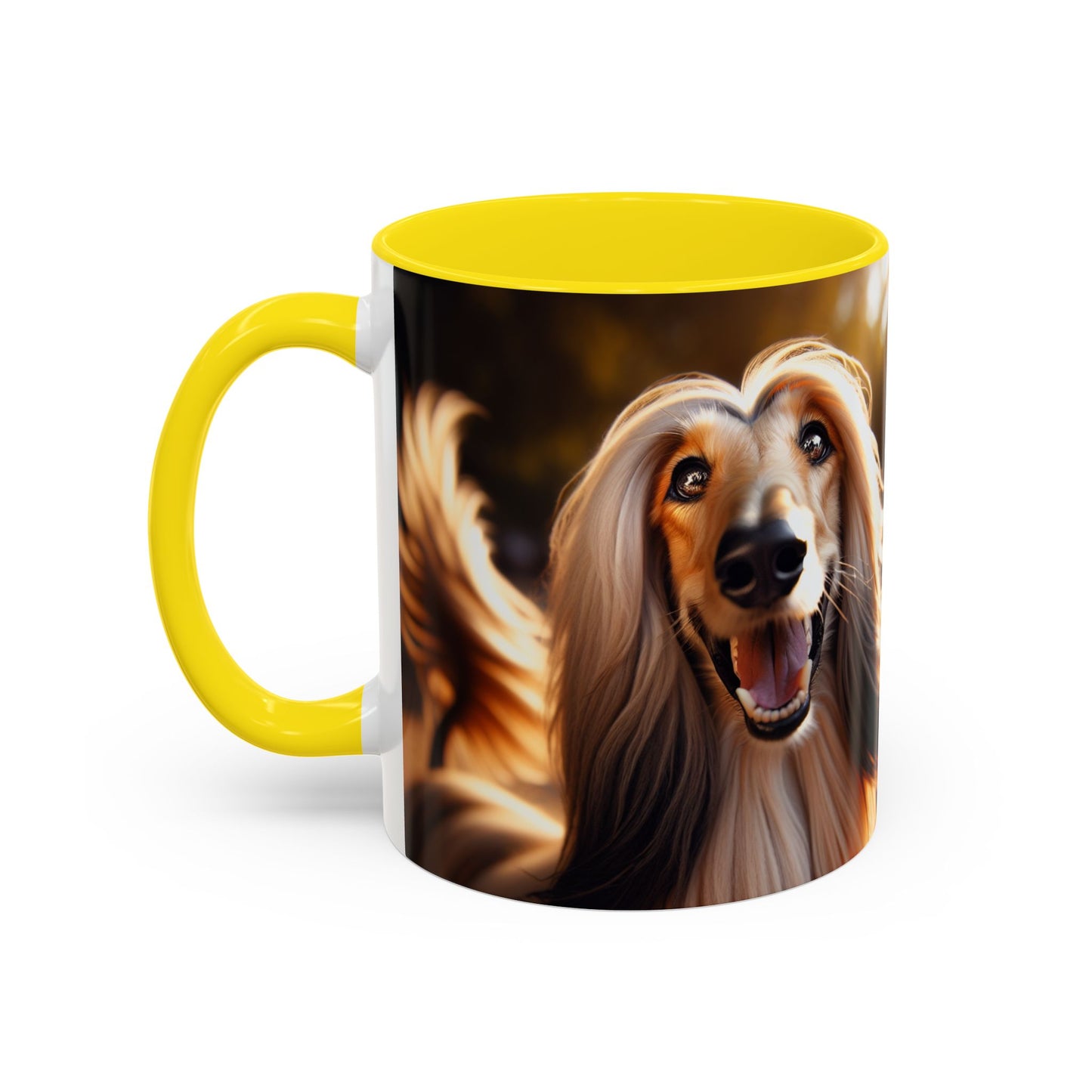 Afghan Hound Accent Coffee Mug - Perfect Gift for Dog Lovers