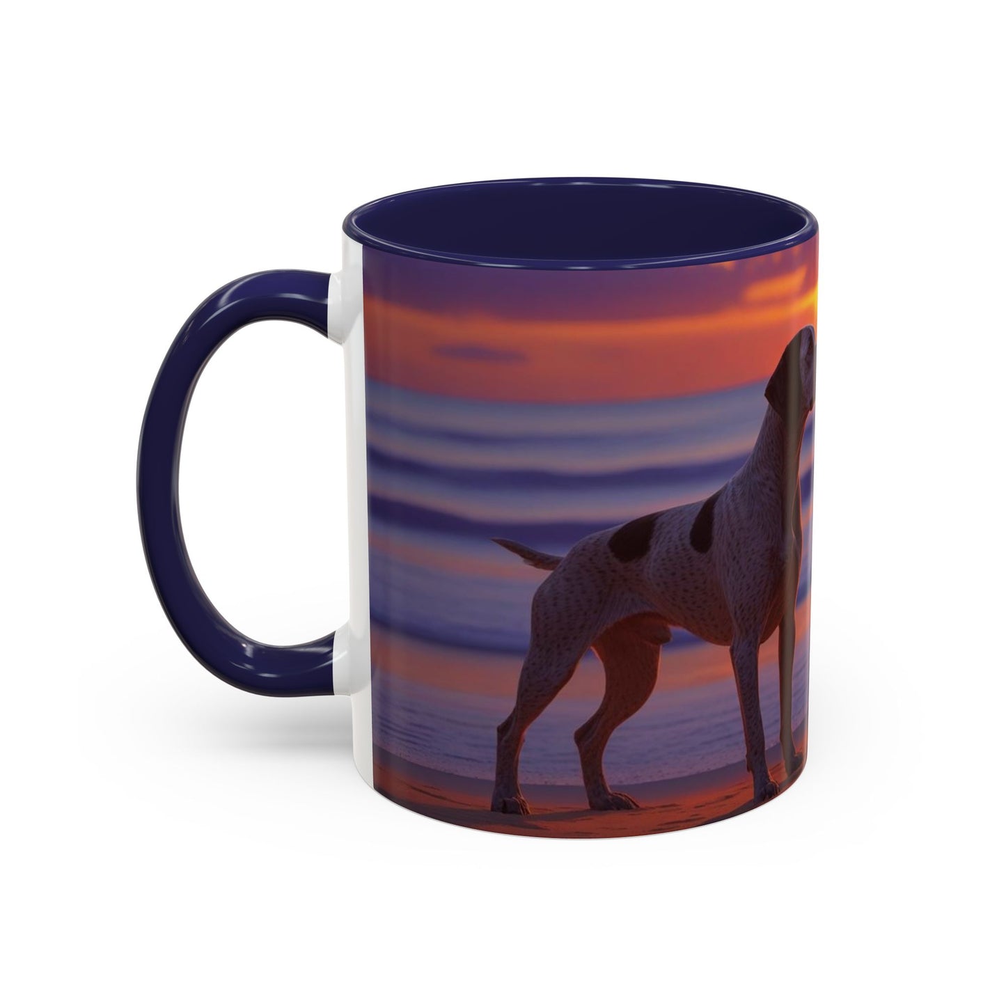 German Shorthaired Pointer Love Accent Coffee Mug - Perfect Gift for Dog Lovers