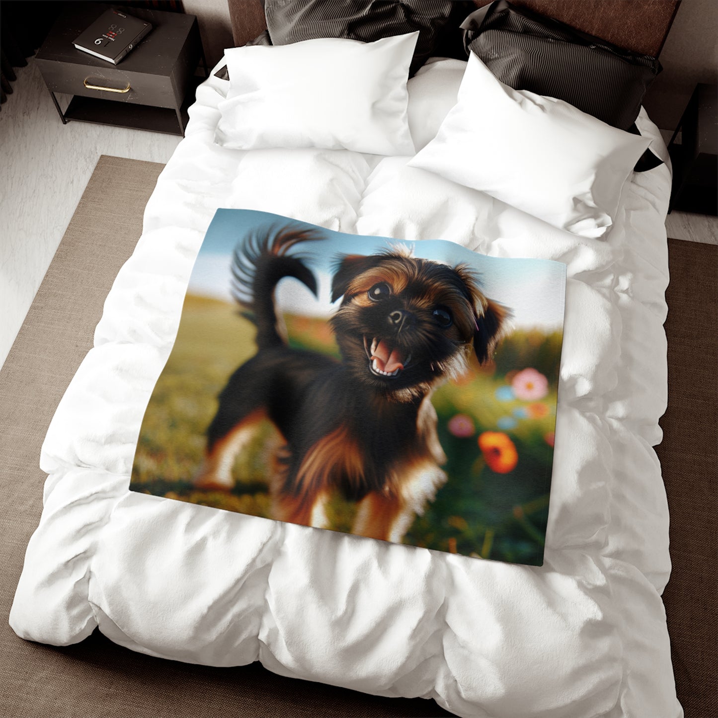 Griffon Bruxellois Sweatshirt Blanket